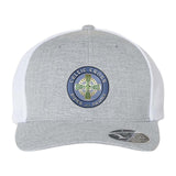 Celtic Cross BAND Embroidery Flexfit 110M Trucker Mesh-Back Cap - Mato & Hash