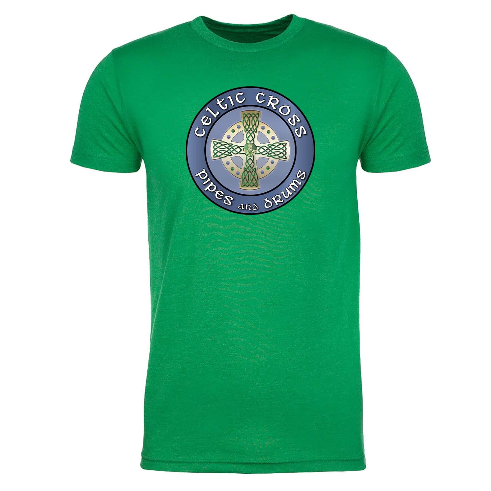 Celtic Cross BAND Unisex Soft Blend T-Shirts - Mato & Hash