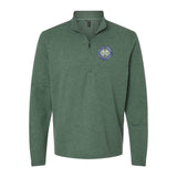 Celtic Cross Fan Adidas - 3-Stripes Quarter-Zip Sweater Embroidery - Mato & Hash