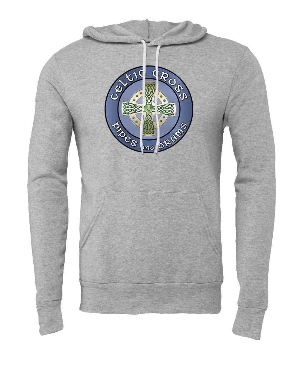 Celtic Cross Fan Bella + Canvas Sponge Fleece Pullover Hoodie - Mato & Hash