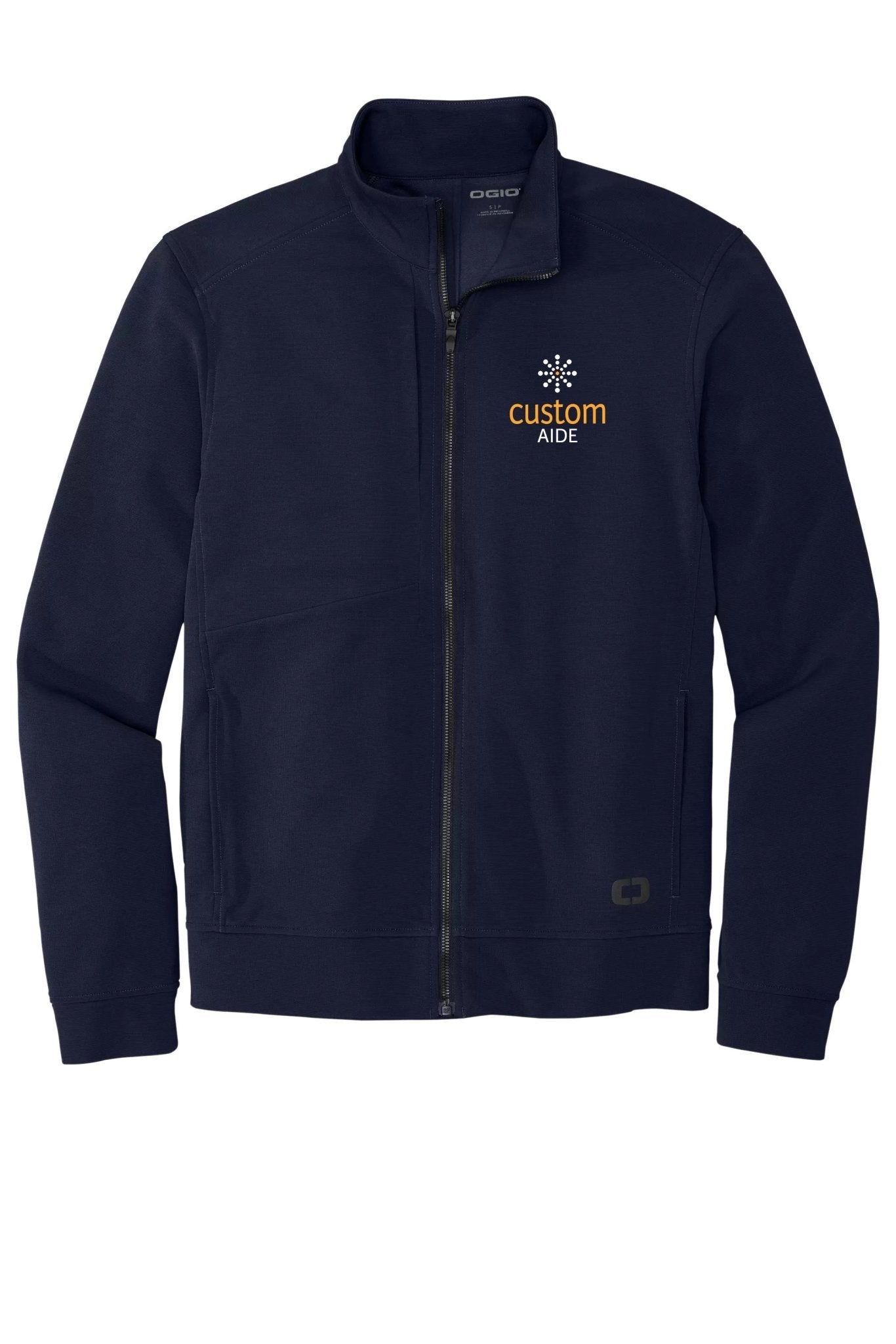 Custom Home Health - Custom Aide Unisex OGIO Hinge Full-Zip Embroidery