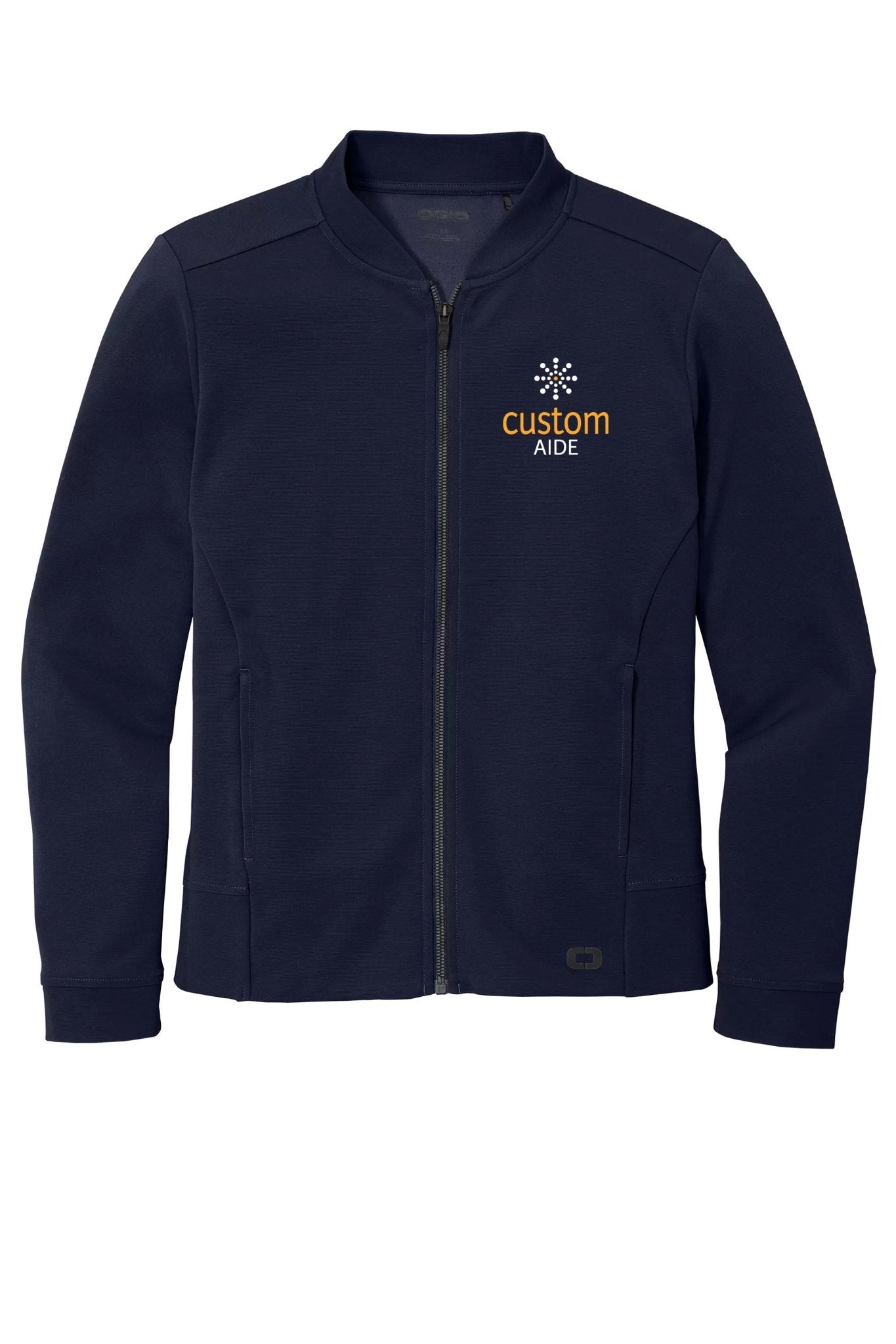 Custom Home Health - Custom Aide Ladies OGIO Hinge Full-Zip Embroidery
