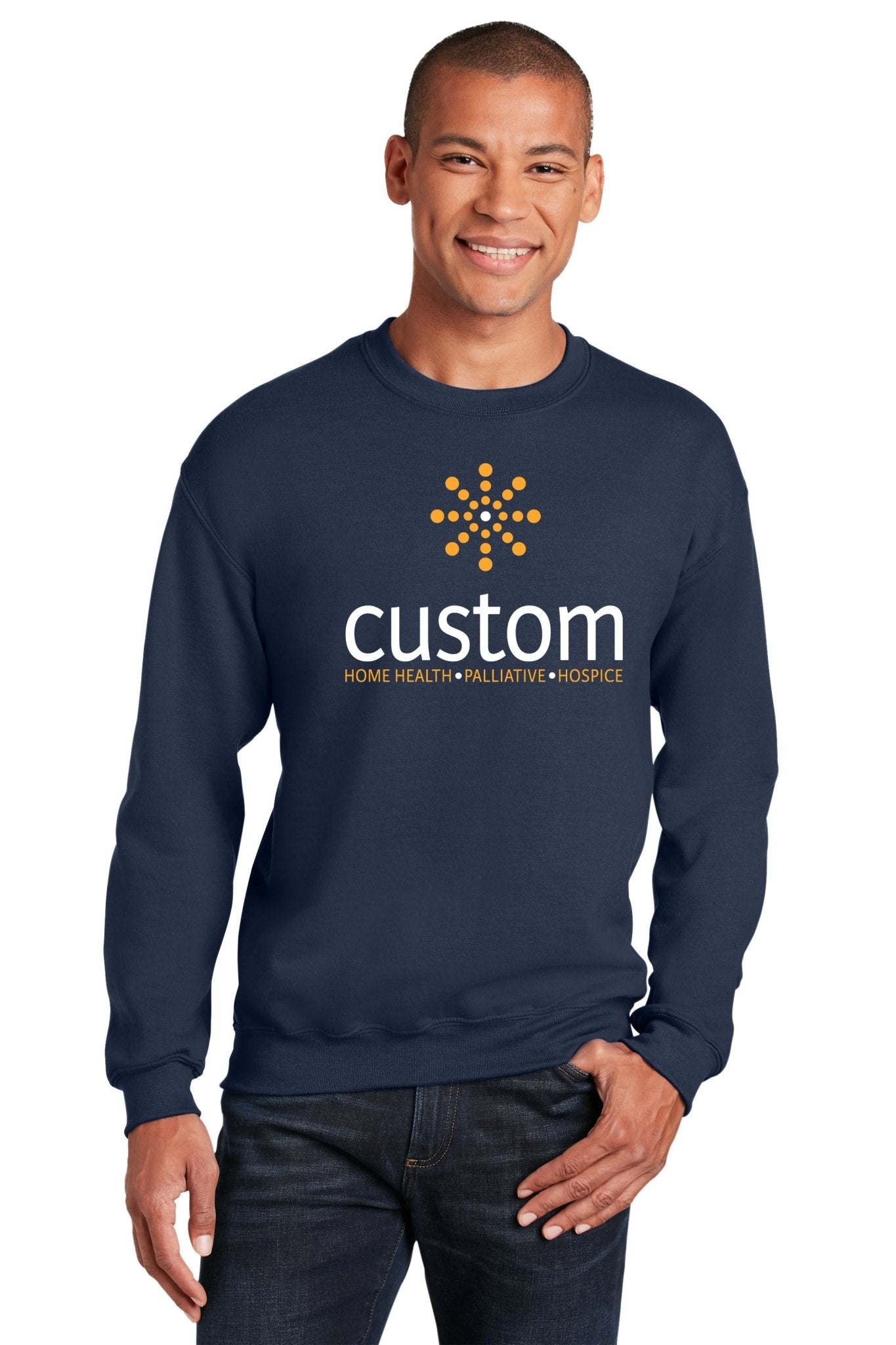 Custom Home Health - Gildan Blend Crewneck Sweatshirt