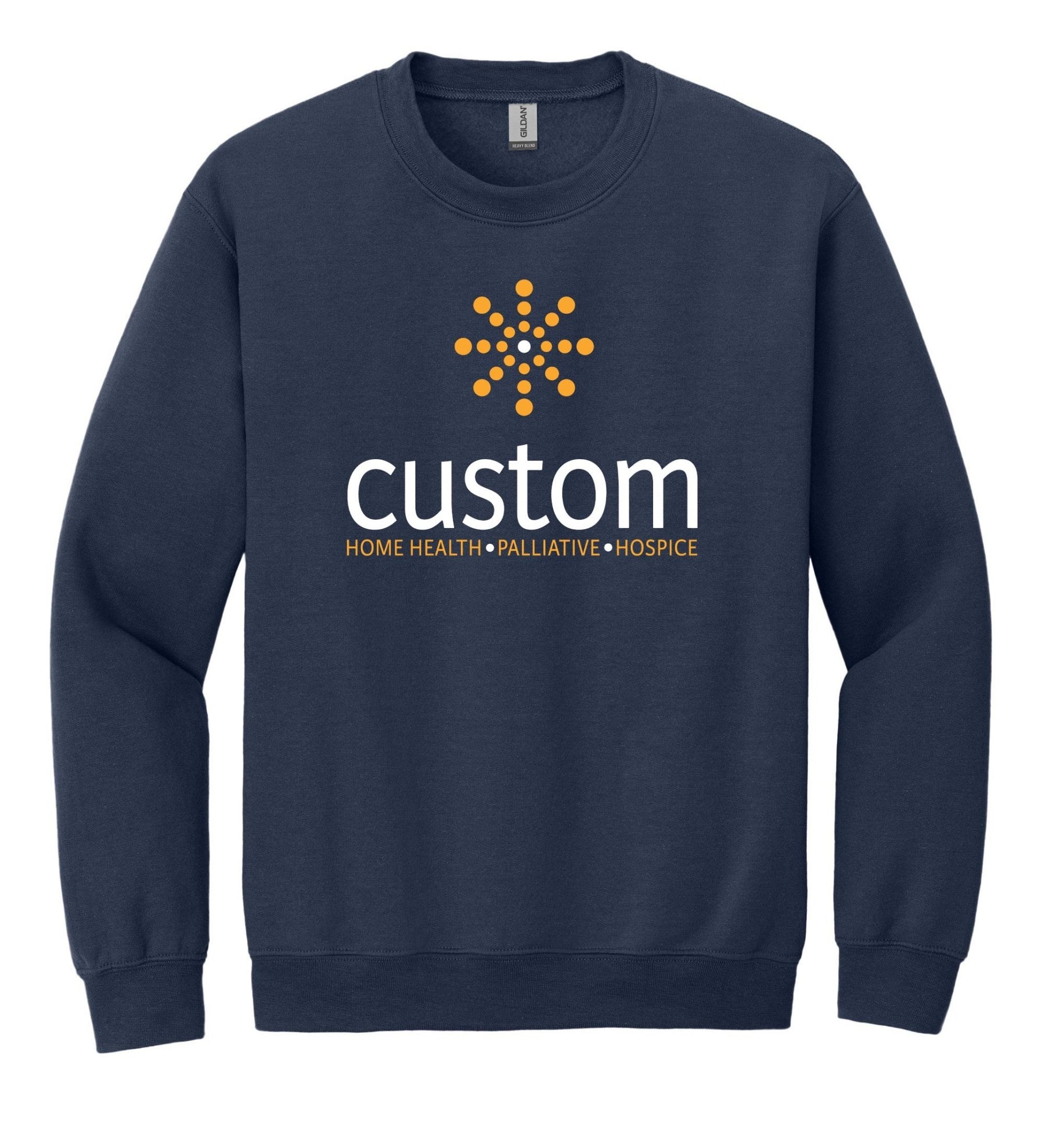 Custom Home Health - Gildan® - Heavy Blend™ Crewneck Sweatshirt Printed - Mato & Hash
