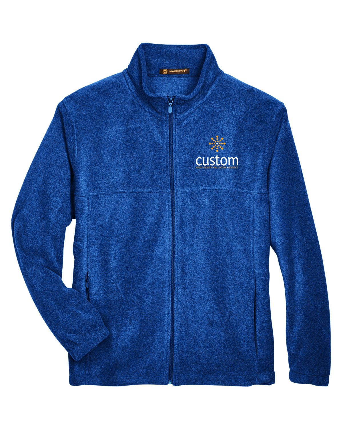 Custom Home Health - Men's  Harriton Full-Zip Fleece