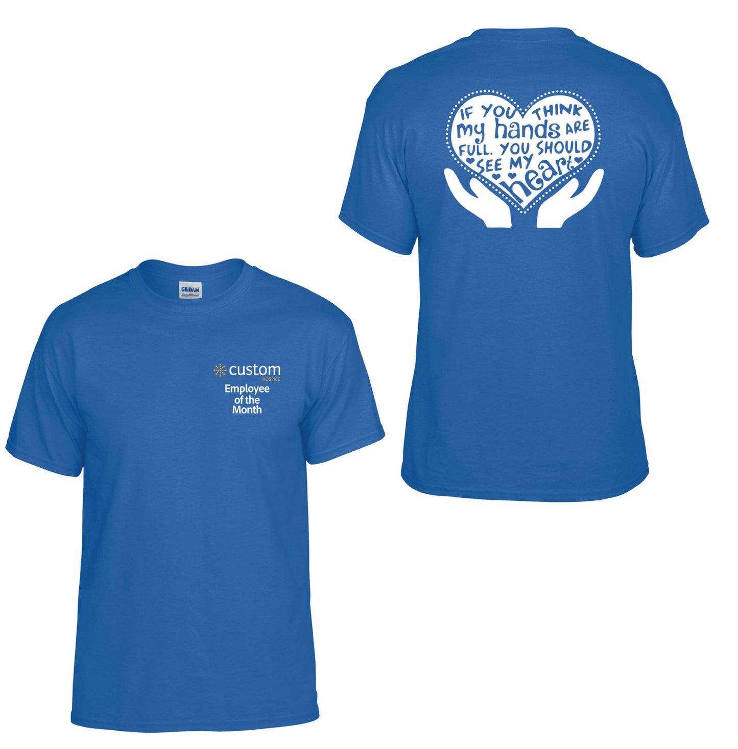Custom Home Health - Employee of The Month  Unisex Gildan DryBlend T-Shirt