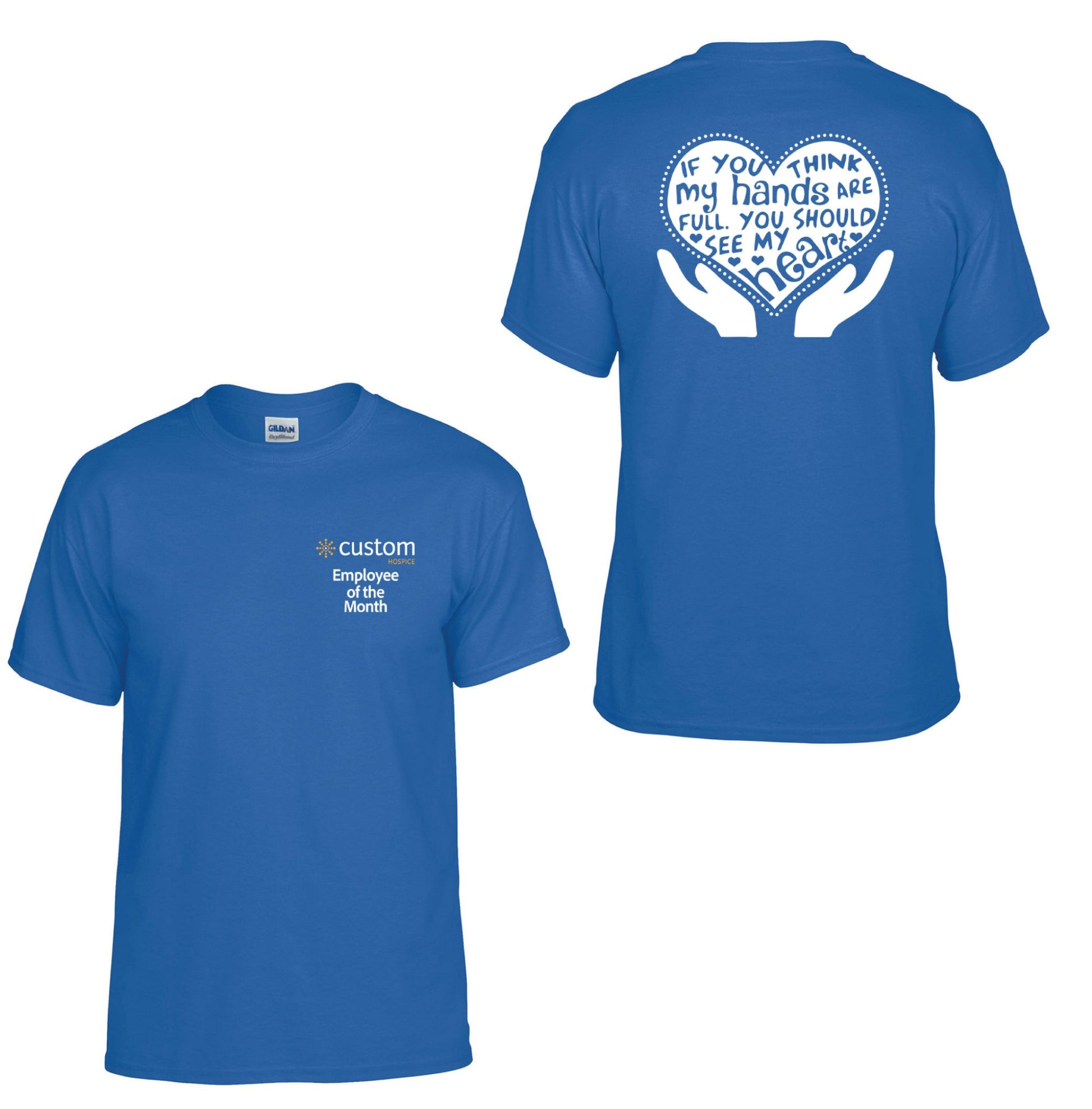 Custom Home Health - Employee of The Month  Unisex Gildan DryBlend T-Shirt