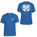 Custom Home Health - Hospice Employee of The Month - Gildan® - DryBlend® 50 Cotton/50 Poly T-Shirt Printed - Mato & Hash