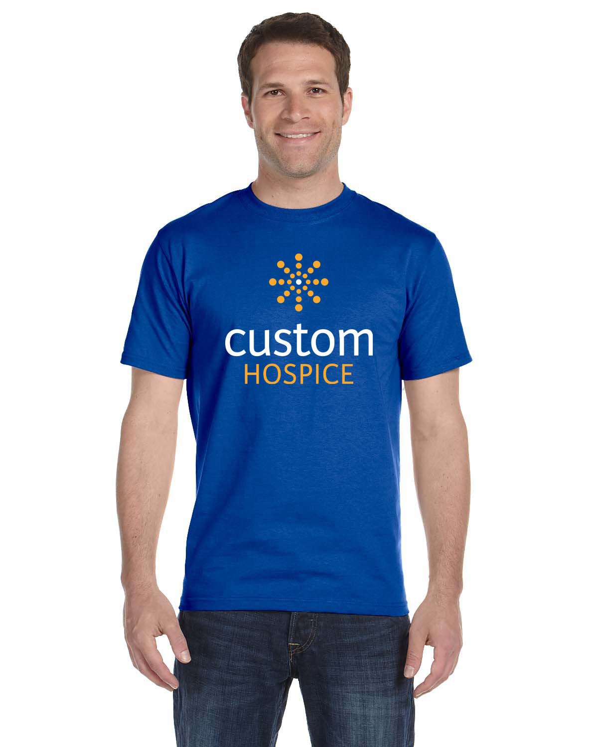 Custom Home Health - Hospice Volunteer Unisex Gildan DryBlend T-Shirt