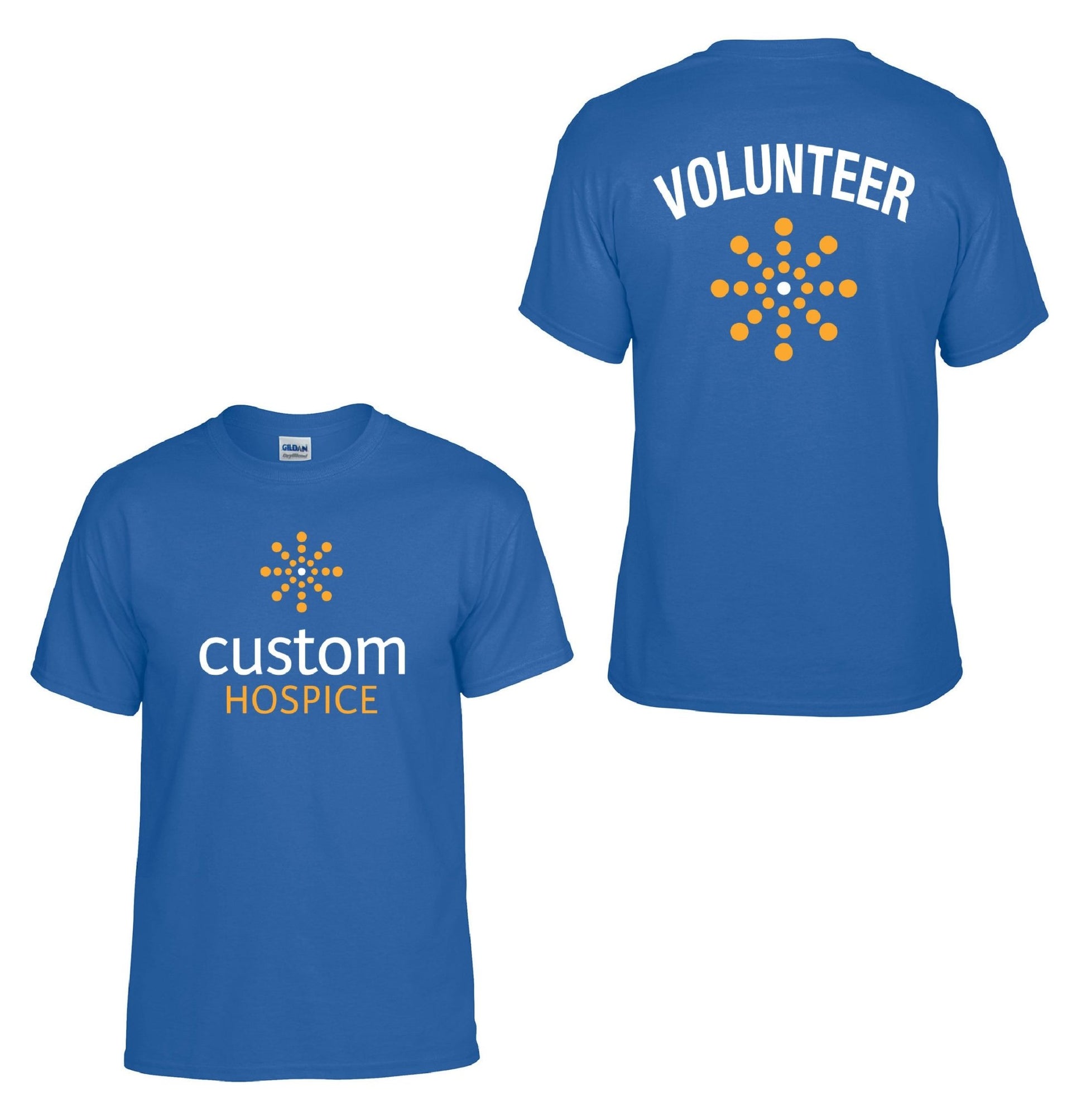 Custom Home Health - Hospice Volunteer Unisex Gildan DryBlend T-Shirt