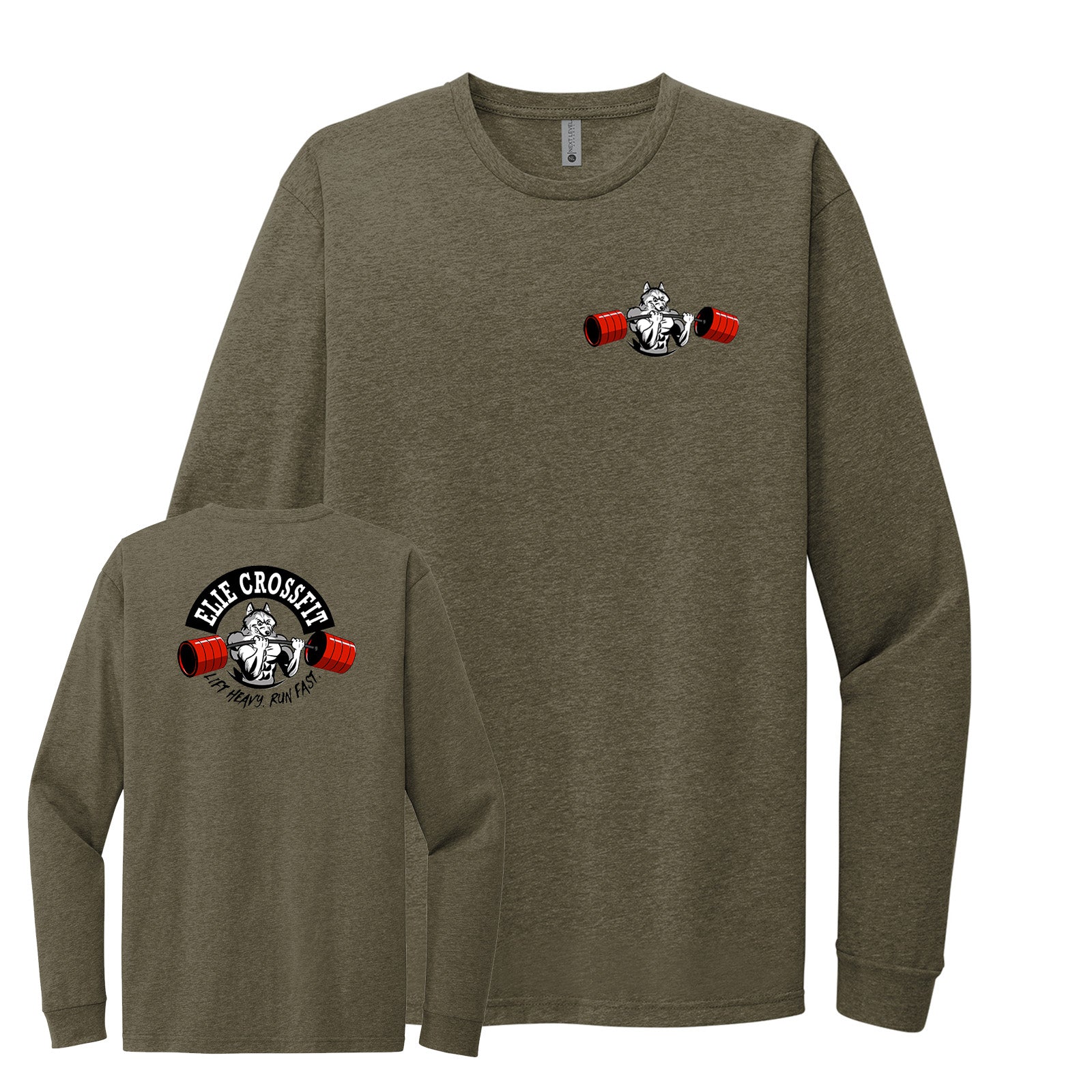 Elie Crossfit Long Sleeve T Shirts - Mato & Hash