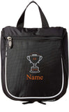 Embroidered Hanging Toiletry Bag – Custom Dopp Kit/Shaving Kit - Football