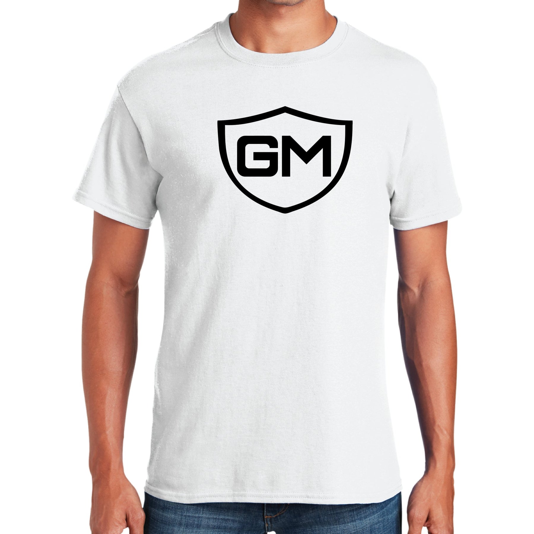 Greater Midwest Band Shield Gildan Heavy Cotton Men's T-Shirt - Mato & Hash