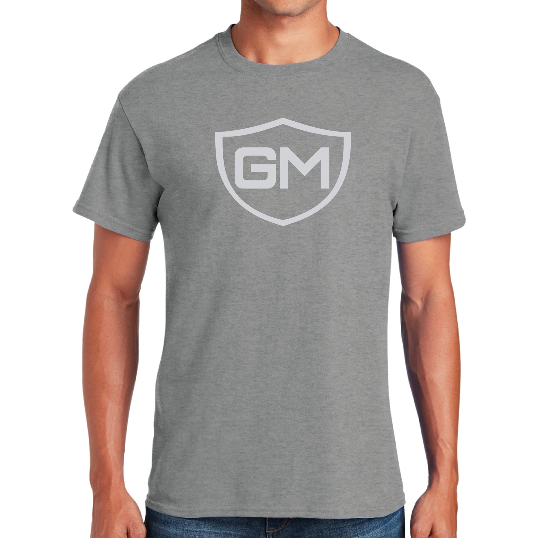 Greater Midwest Band Shield Gildan Heavy Cotton Men's T-Shirt - Mato & Hash