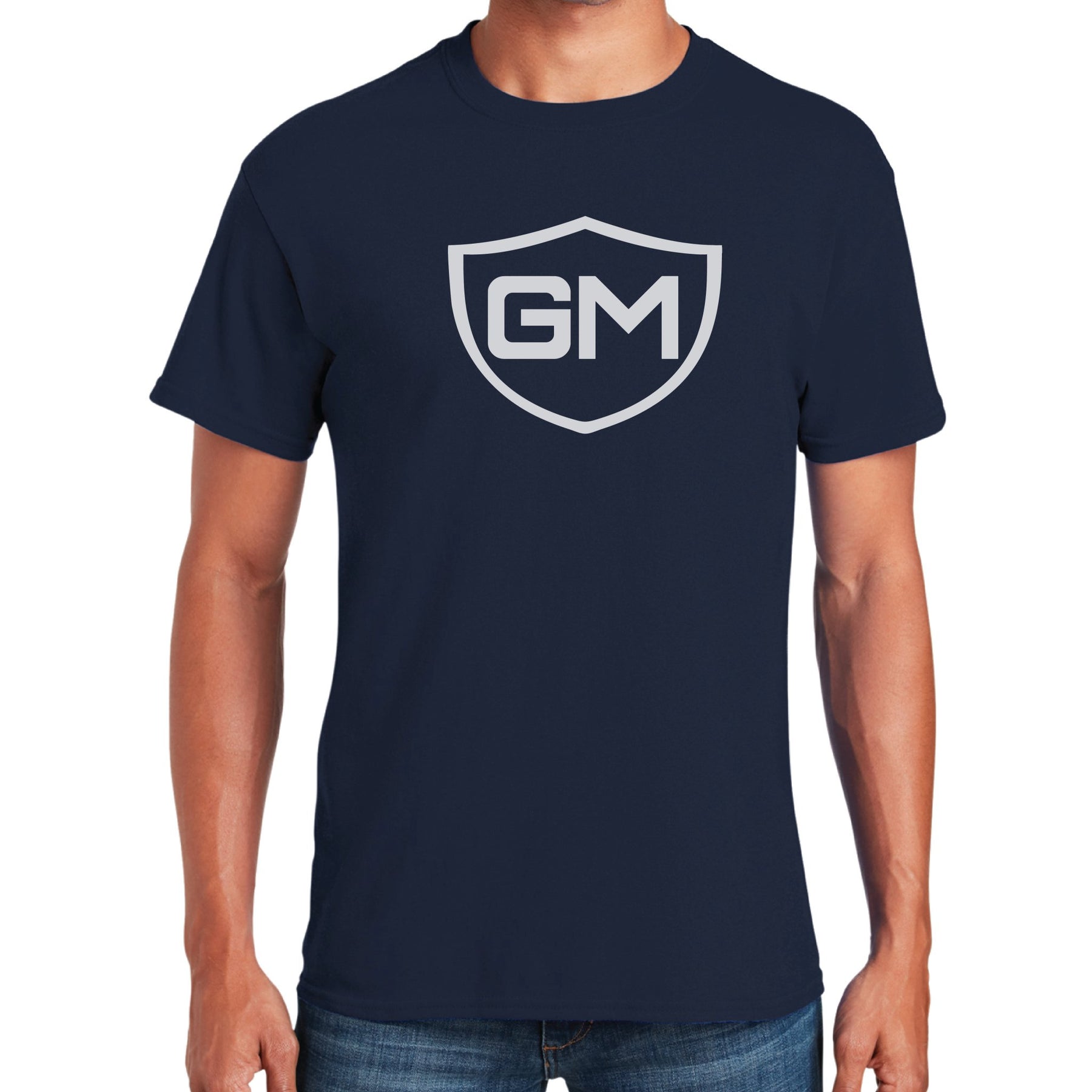 Greater Midwest Band Shield Gildan Heavy Cotton Men's T-Shirt - Mato & Hash