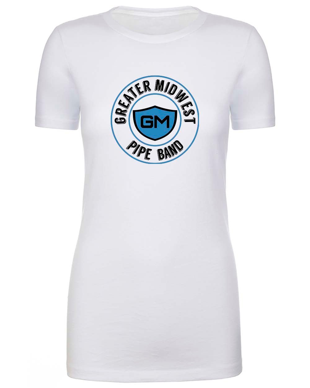 Greater Midwest Circle Women's Blended Custom T-Shirt Printed - Mato & Hash