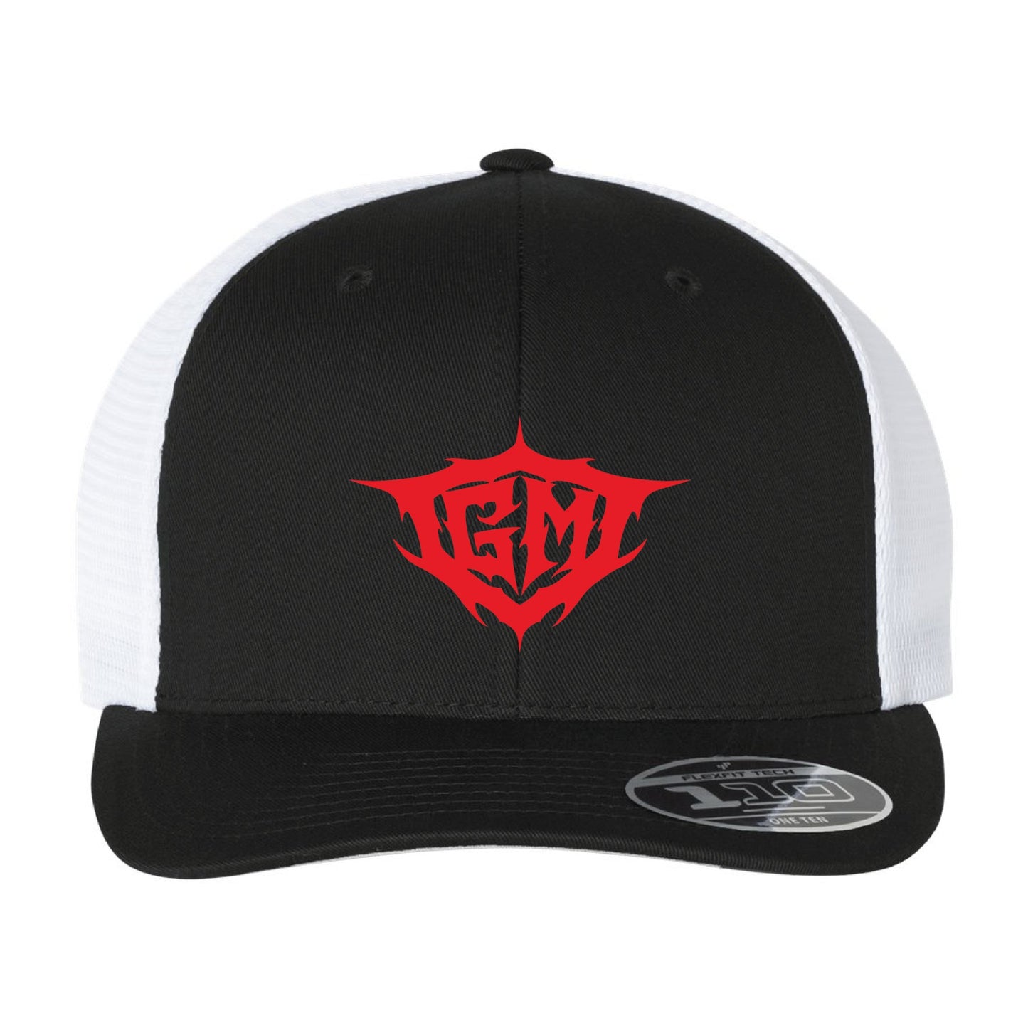 Greater Midwest Icon Flexfit 110M Trucker Mesh-Back Cap Embroidery - Snapback - Mato & Hash