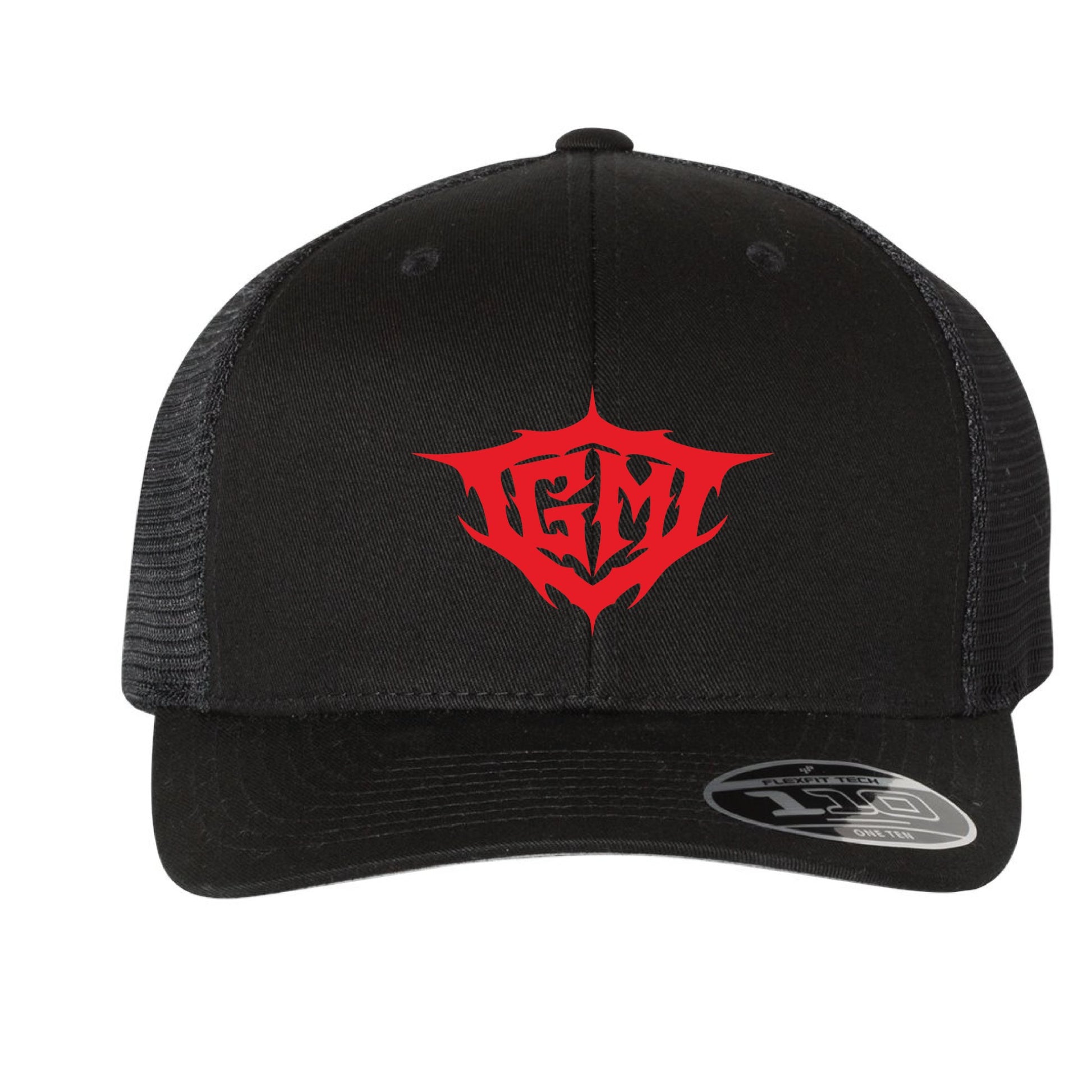 Greater Midwest Icon Flexfit 110M Trucker Mesh-Back Cap Embroidery - Snapback - Mato & Hash
