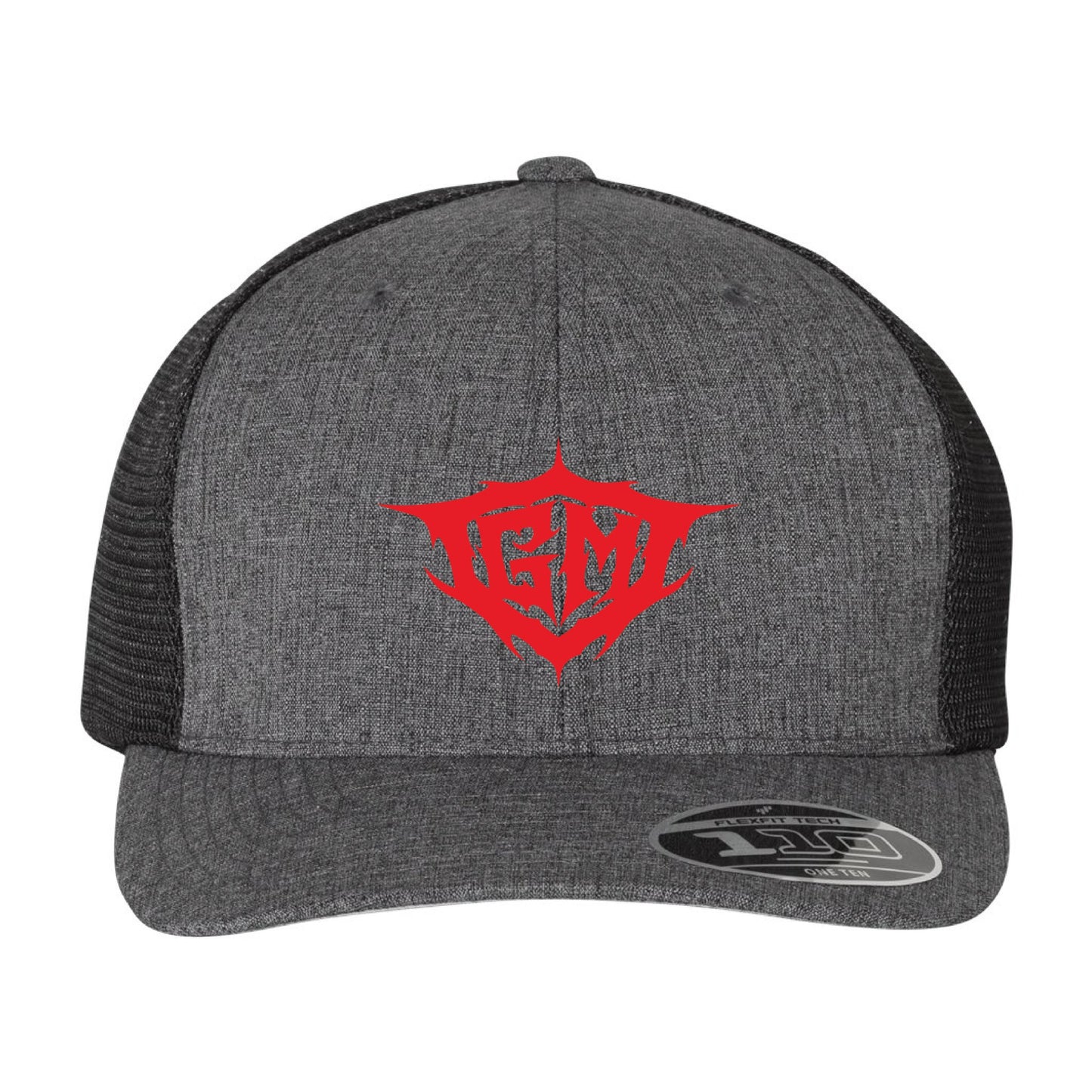 Greater Midwest Icon Flexfit 110M Trucker Mesh-Back Cap Embroidery - Snapback - Mato & Hash