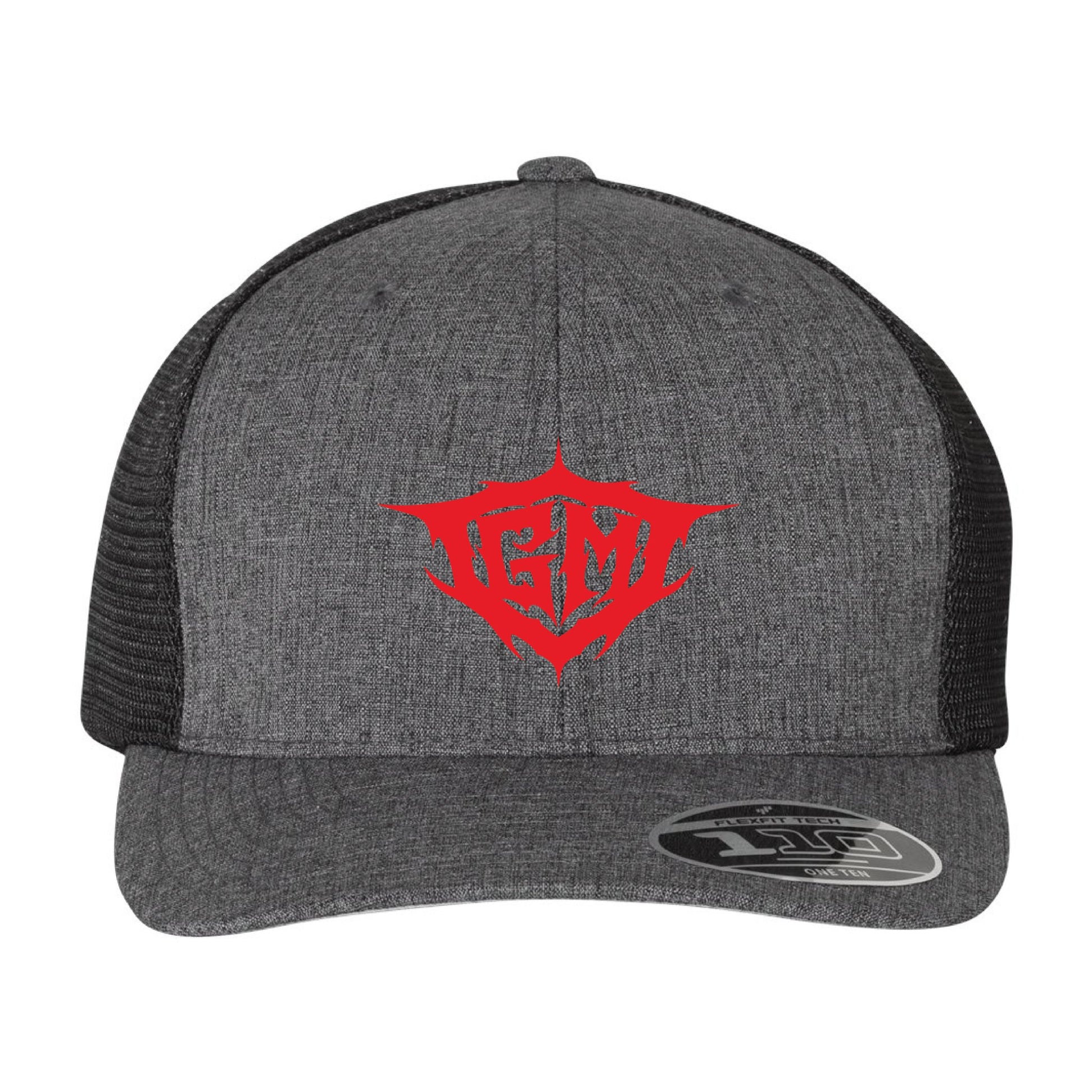 Greater Midwest Icon Flexfit 110M Trucker Mesh-Back Cap Embroidery - Snapback - Mato & Hash