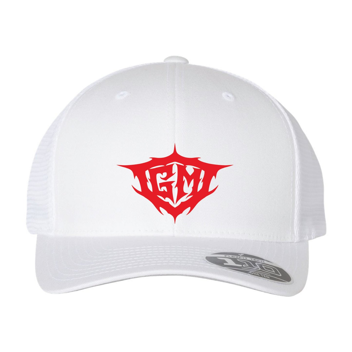 Greater Midwest Icon Flexfit 110M Trucker Mesh-Back Cap Embroidery - Snapback - Mato & Hash