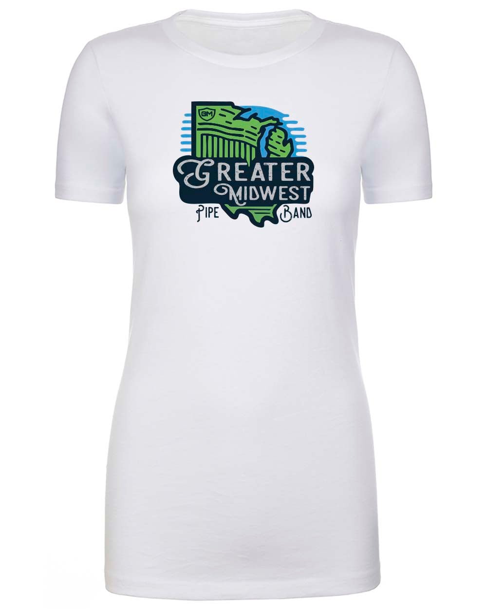 Greater Midwest Pipe Women's Blended Custom T-Shirt Printed - Mato & Hash