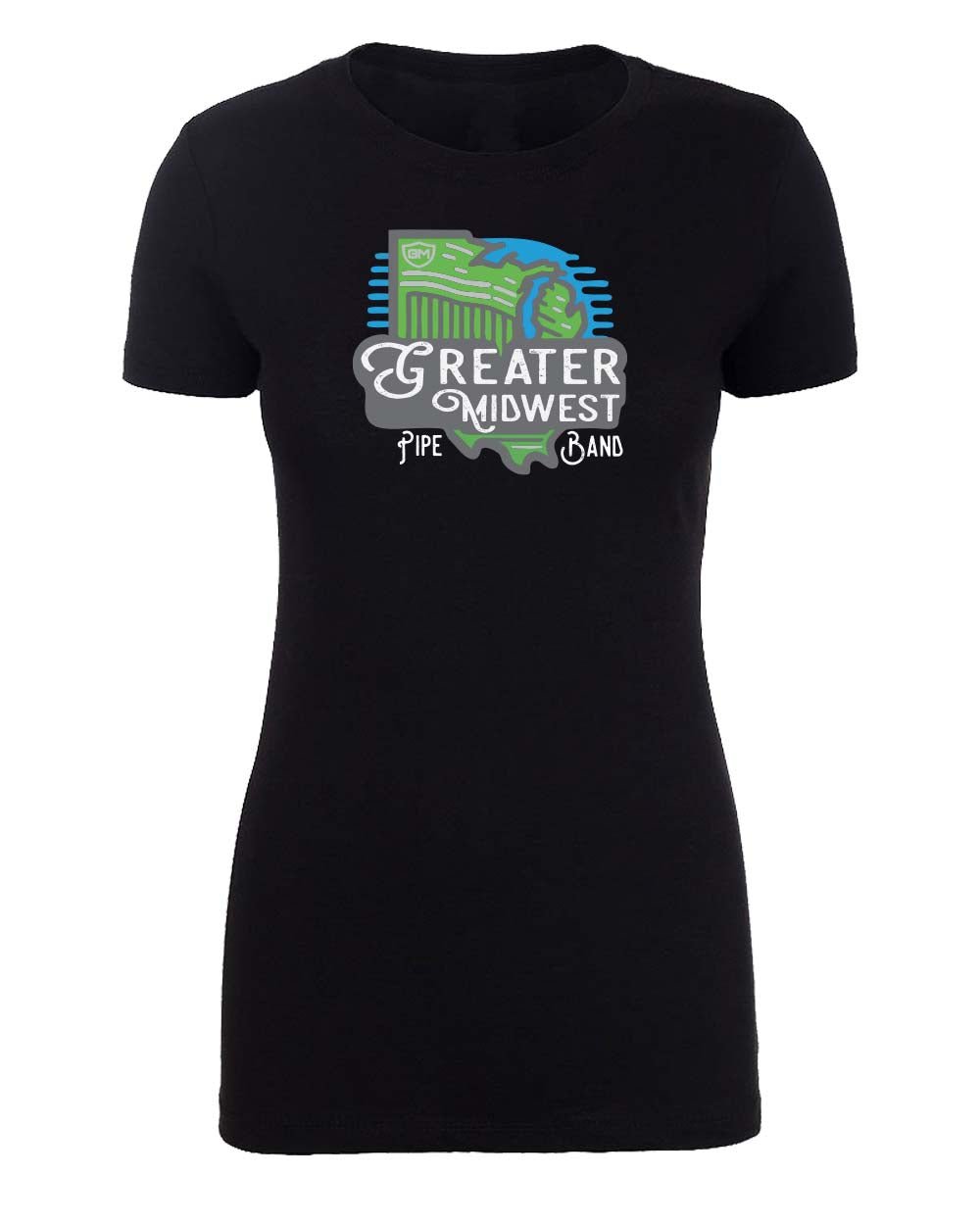 Greater Midwest Pipe Women's Blended Custom T-Shirt Printed - Mato & Hash