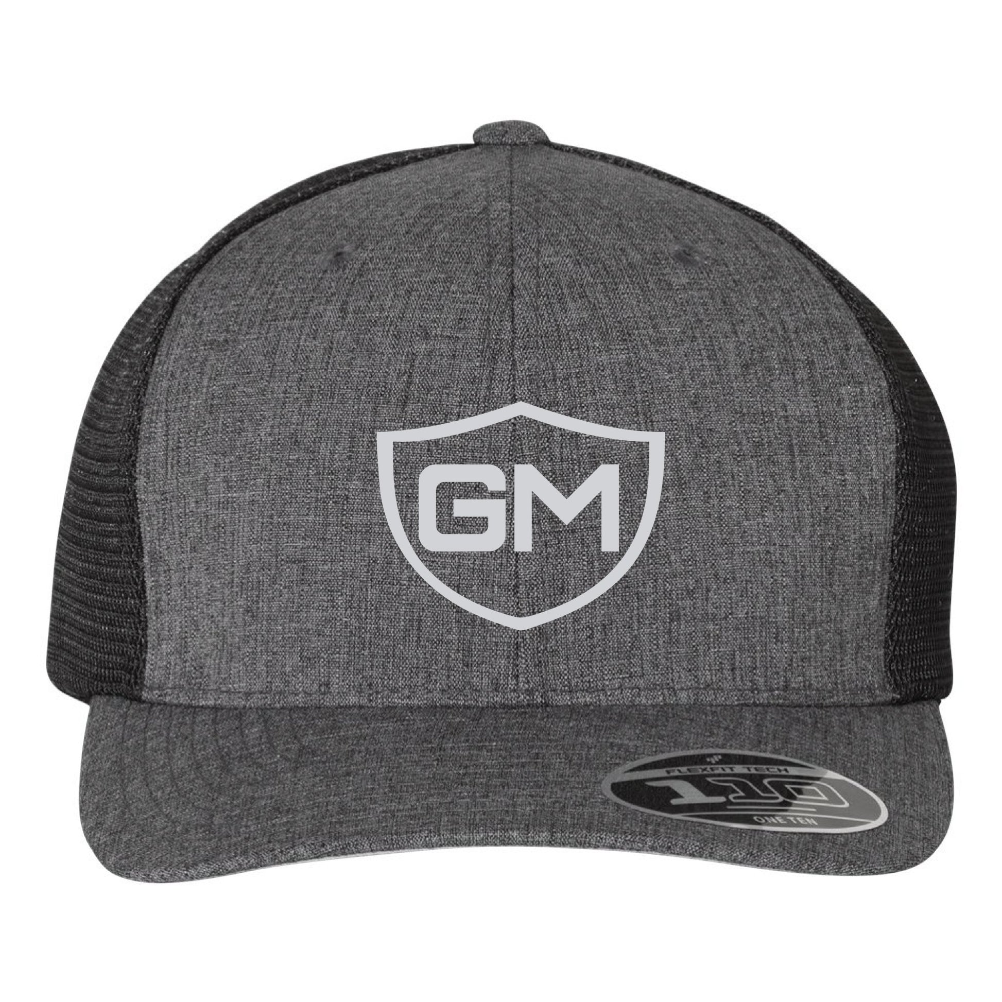 Greater Midwest Shield Flexfit 110M Trucker Mesh-Back Cap Embroidery - Snapback - Mato & Hash