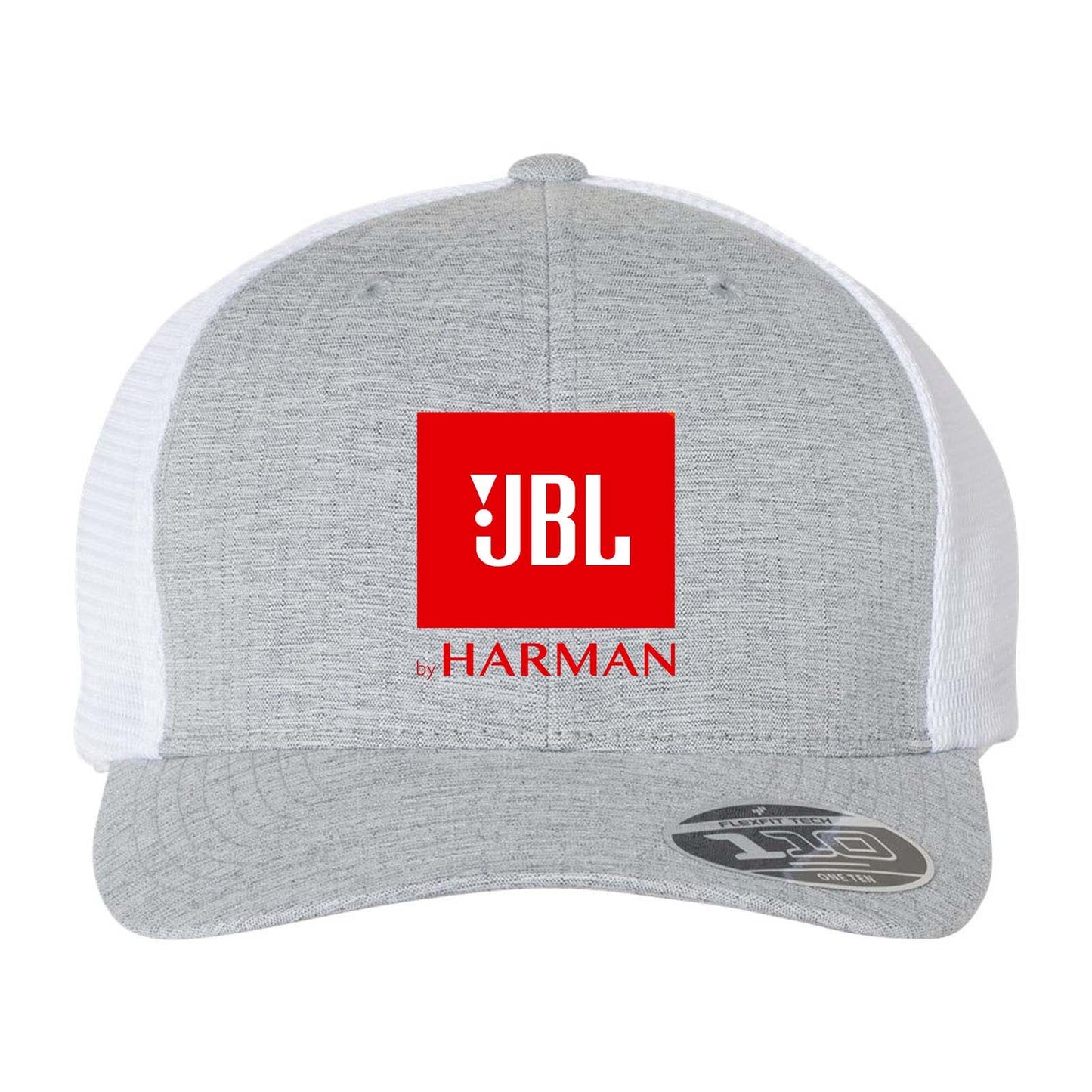 Harman Flexfit 110M Trucker Mesh-Back Cap - Red Logo - Mato & Hash