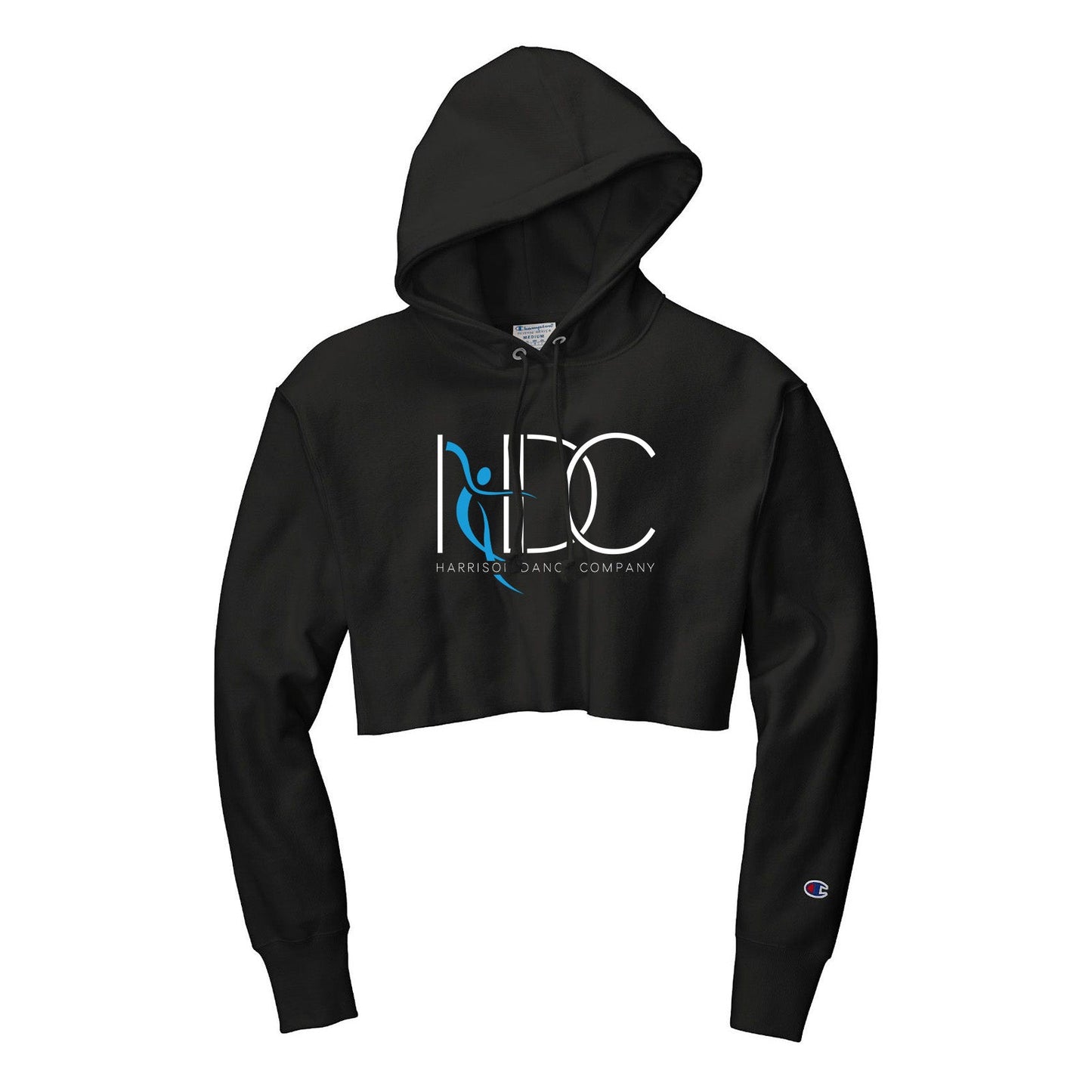 Harrison Dance Company - Champion Women's Reverse Weave Cropped Cut - Off Hooded Sweatshirt - Mato & Hash