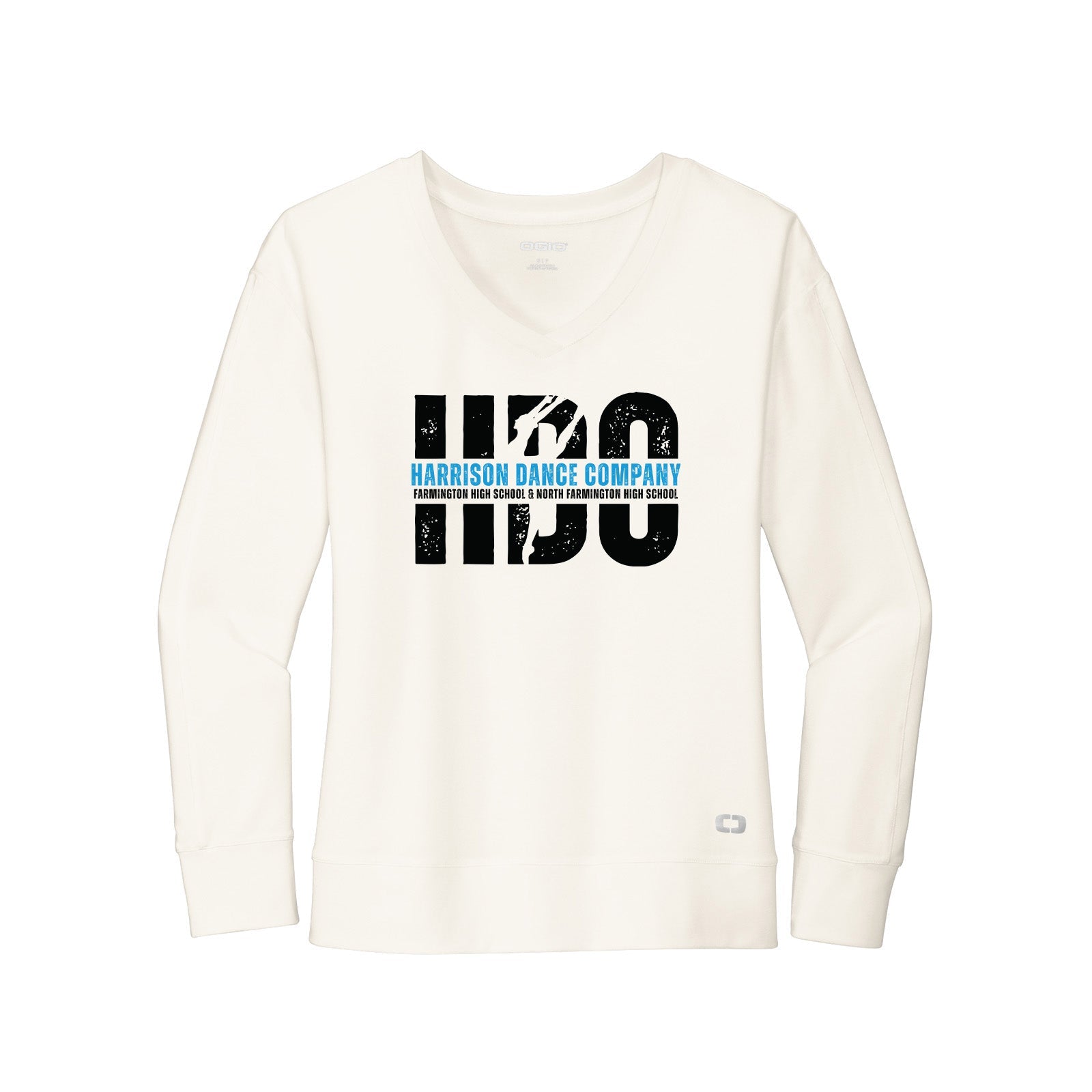 Harrison Dance Company - OGIO® Ladies Luuma Flex Long Sleeve V - Neck - Mato & Hash