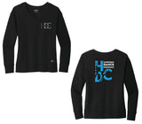 Harrison Dance Company - OGIO® Ladies Luuma Flex Long Sleeve V - Neck (Double Sided) - Mato & Hash