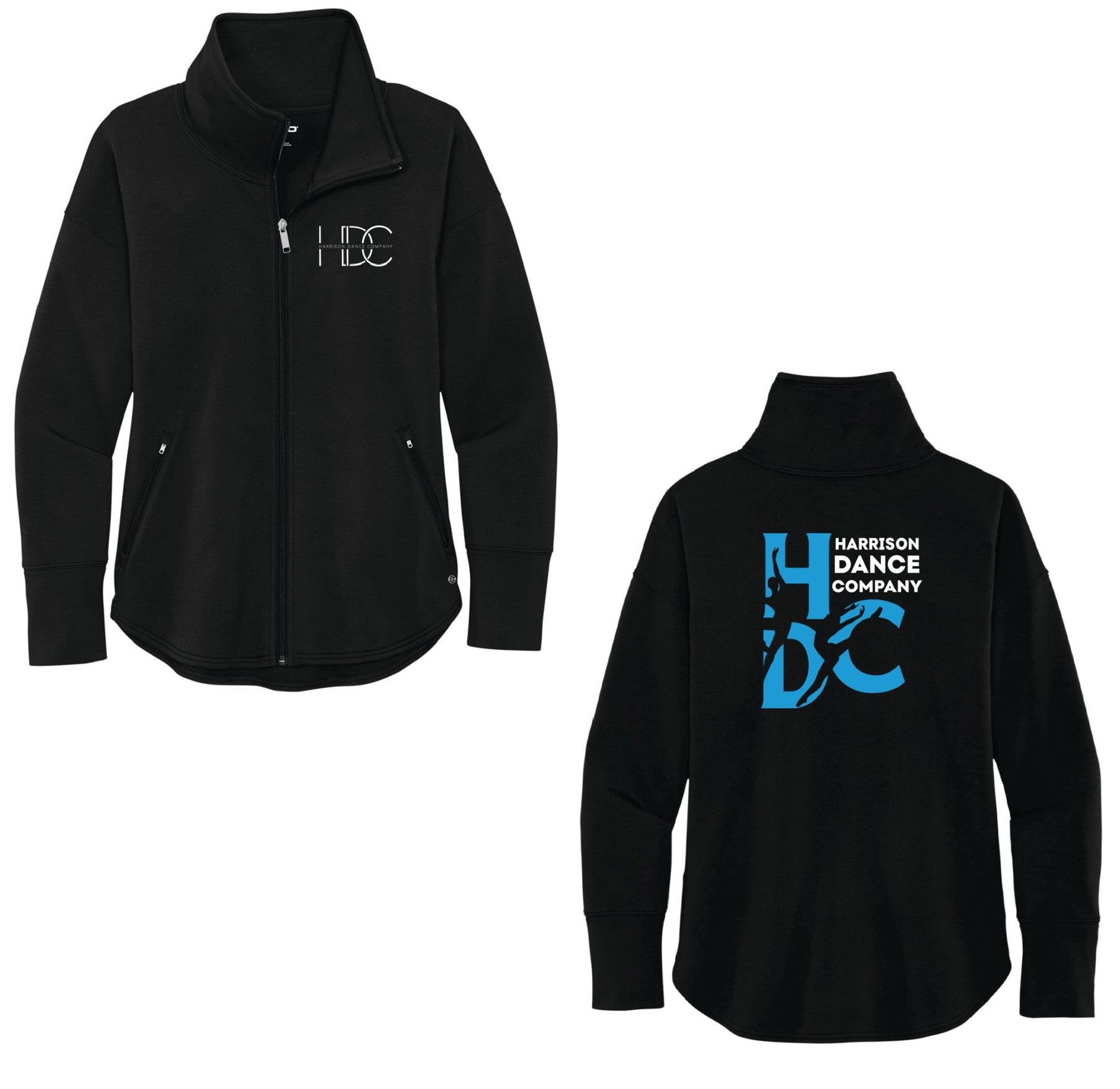 Harrison Dance Company - OGIO® Ladies Luuma Full - Zip Fleece (Double Sided) - Mato & Hash