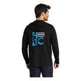 Harrison Dance Company - OGIO® Luuma Flex Hooded Henley (Double Sided) - Mato & Hash