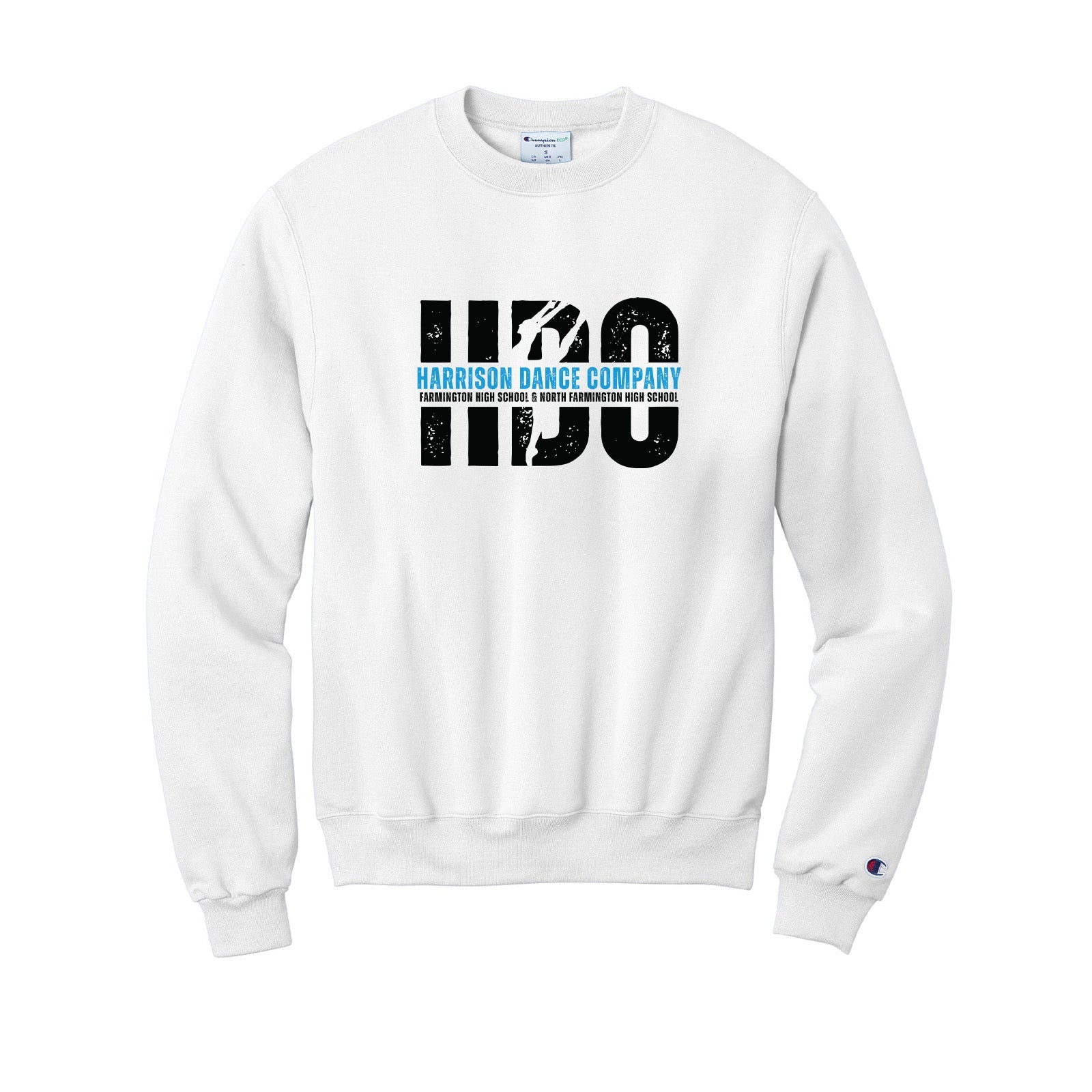 Harrison Dance Company - Powerblend Cotton/Polyester Men's Crewneck Sweatshirt - Mato & Hash