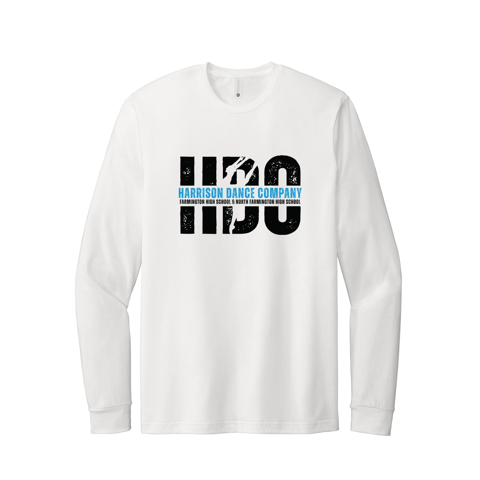 Harrison Dance Company - Unisex Blended Long Sleeve T - Shirt - Mato & Hash