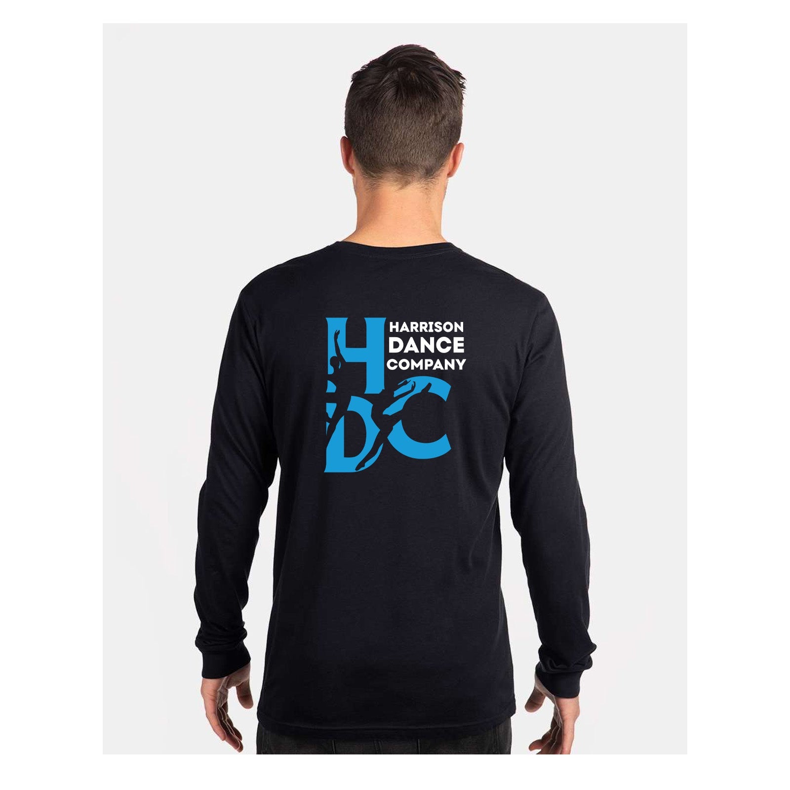 Harrison Dance Company - Unisex Cotton/Polyester Fleece Raglan Crewneck Sweatshirt (Double Sided) - Mato & Hash