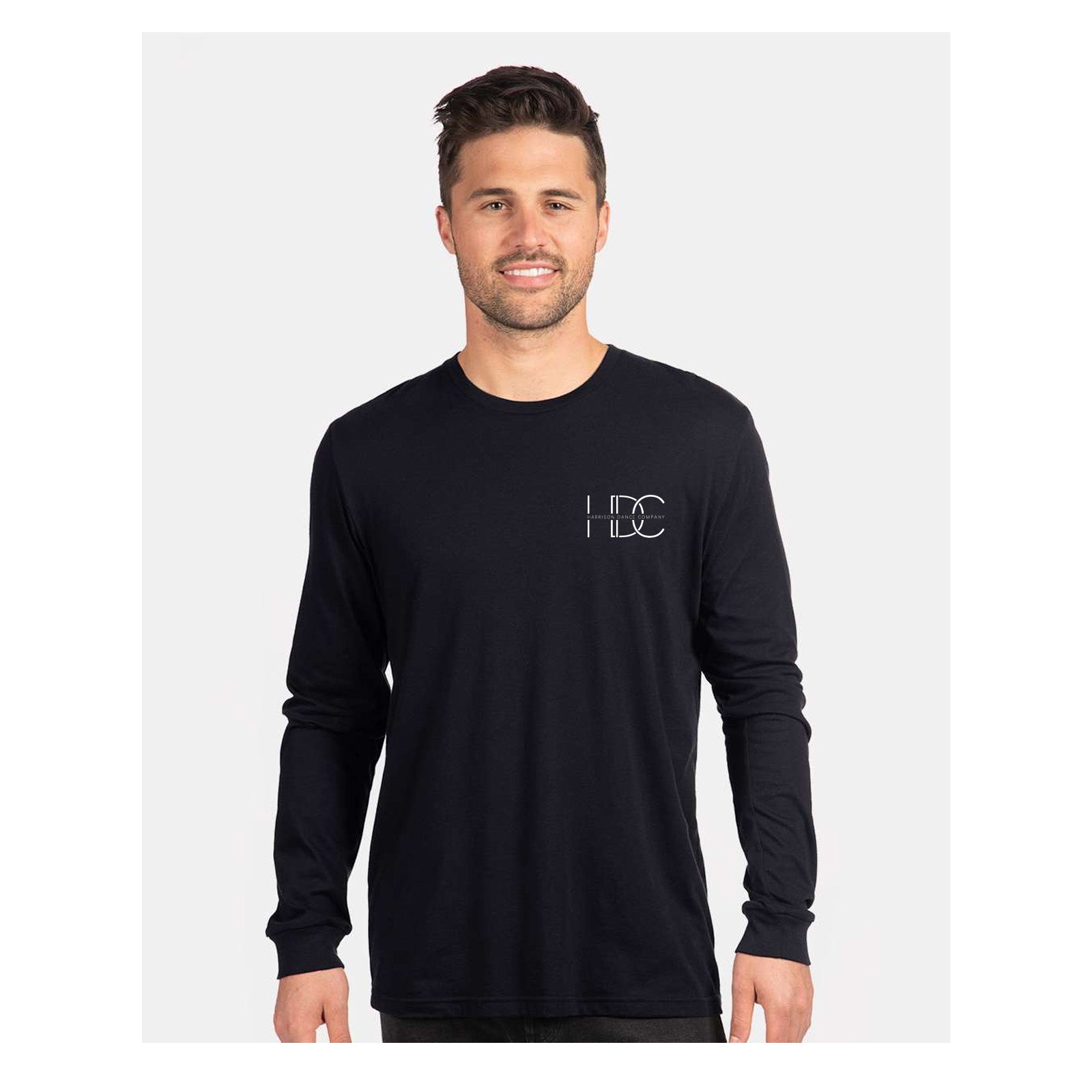 Harrison Dance Company - Unisex Cotton/Polyester Fleece Raglan Crewneck Sweatshirt (Double Sided) - Mato & Hash