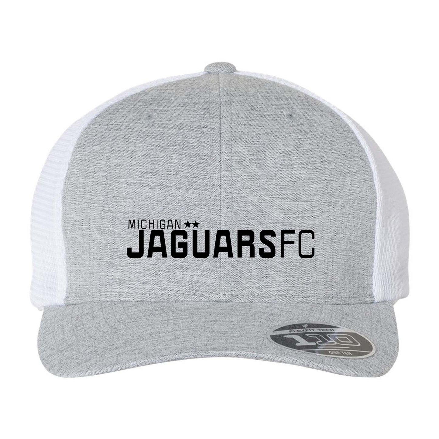 Jaguar Pop Up Flexfit 110M Trucker Mesh-Back Cap Embroidery - Mato & Hash
