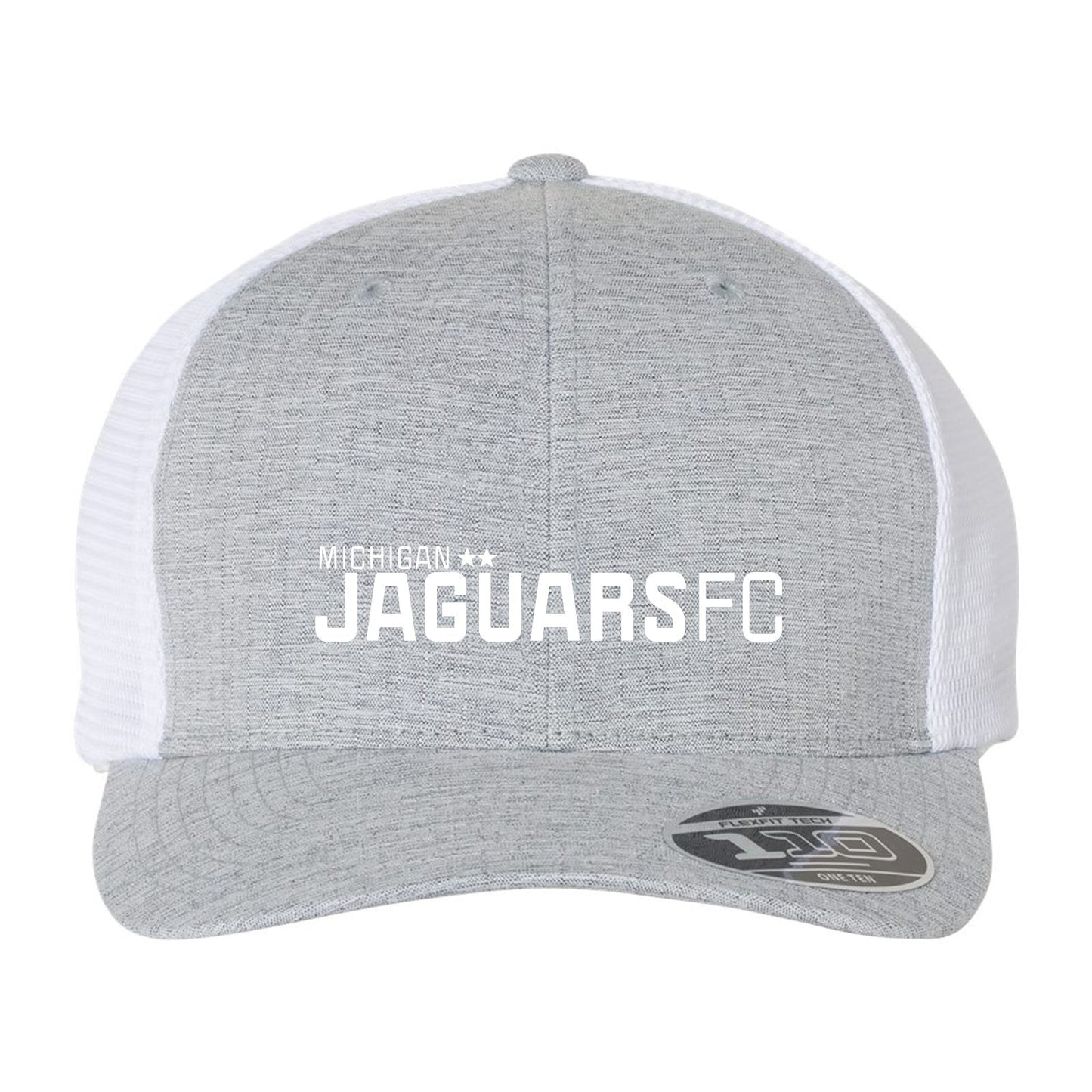 Jaguar Pop Up Flexfit 110M Trucker Mesh-Back Cap Embroidery - Mato & Hash