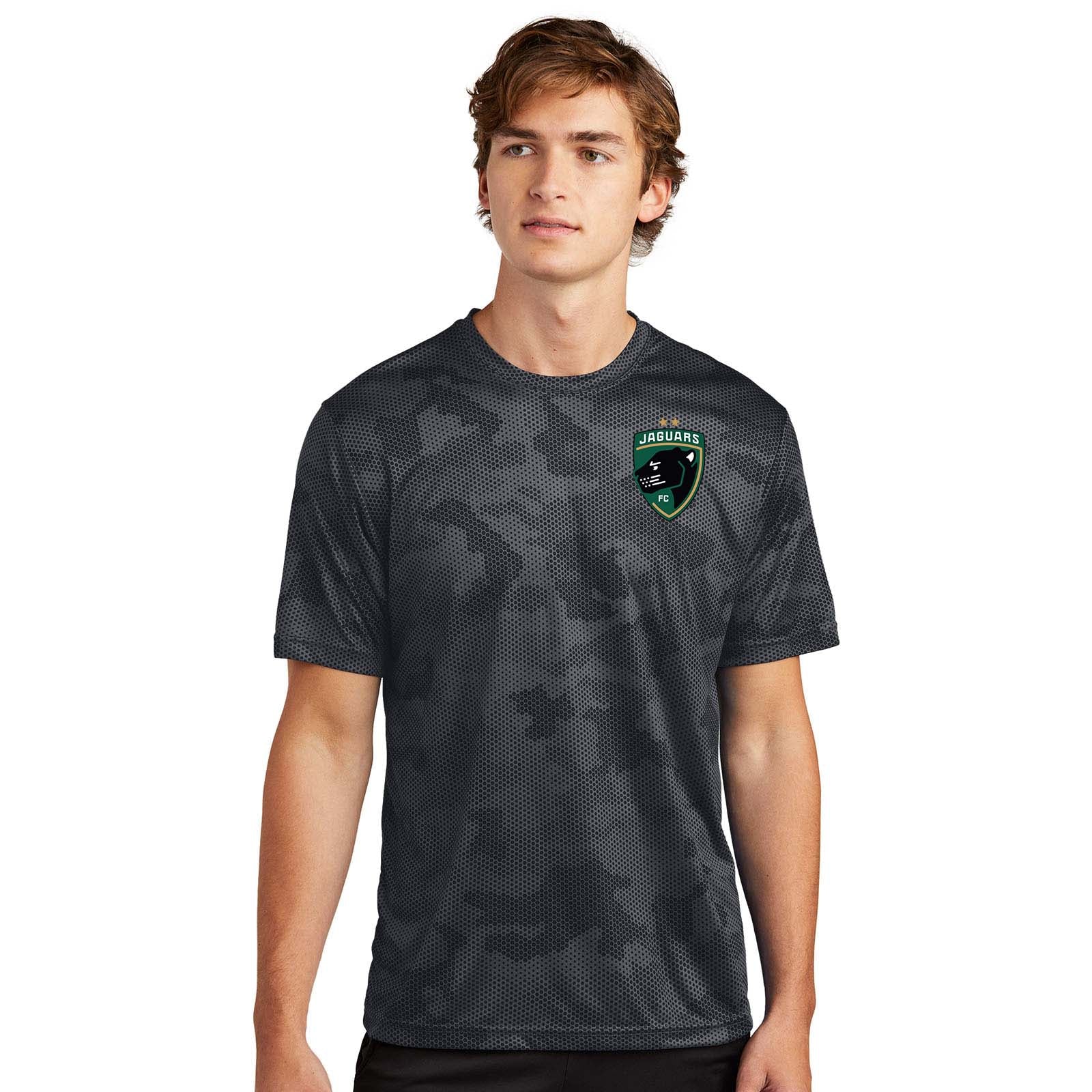 Jaguars Pop Up Sport-TekÂ® CamoHex Tee - Mato & Hash