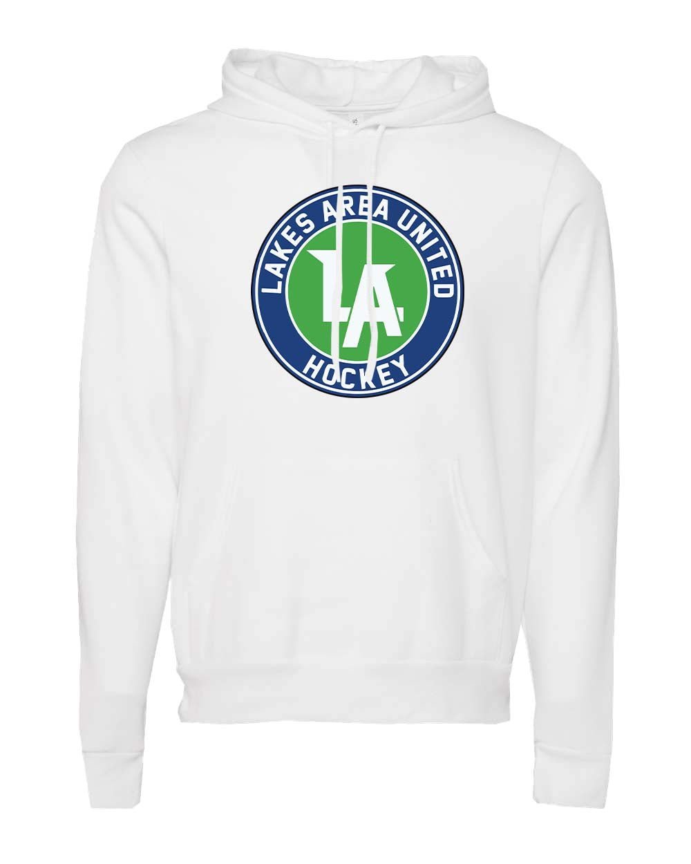 Lakes United Hockey Bella + Canvas Unisex Sponge Fleece Pullover Hoodie Custom Name & Number - Mato & Hash