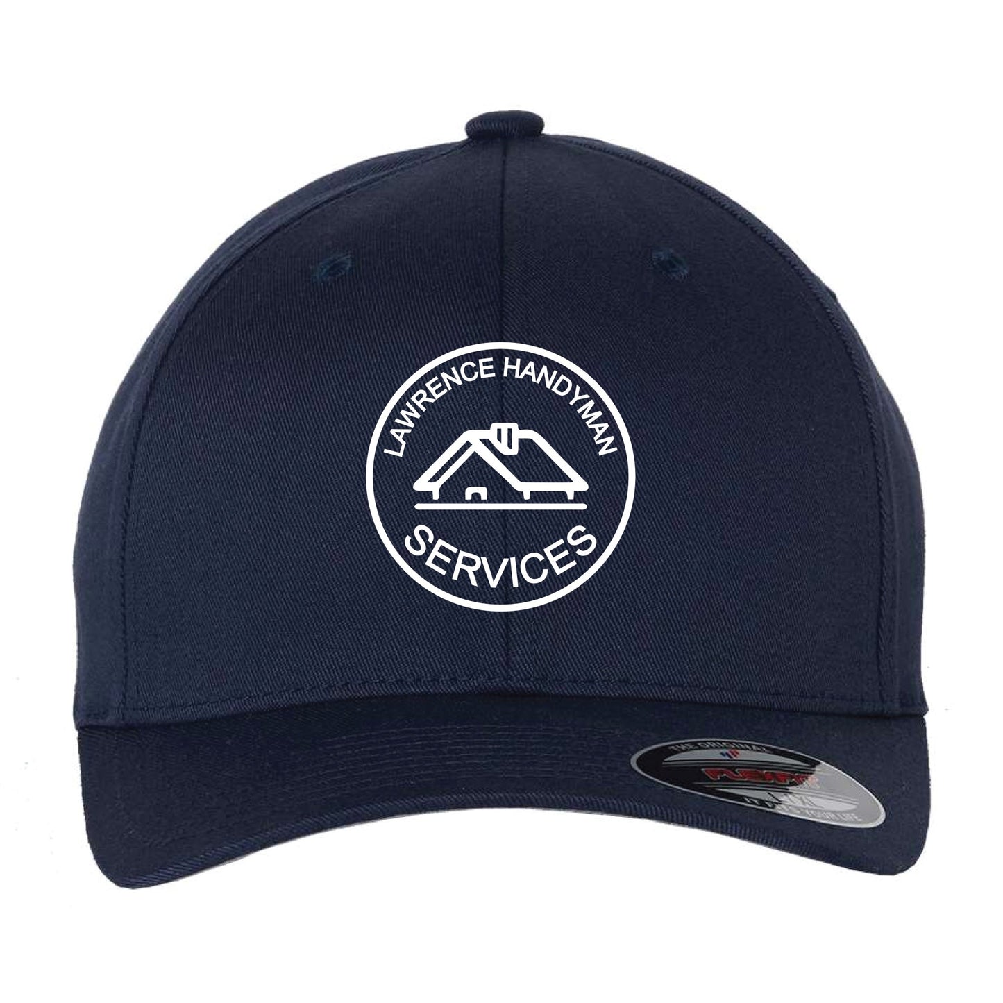 Lawrence Handyman Services Flexfit Cotton Blend Cap Embroidery - Flexfit - Mato & Hash