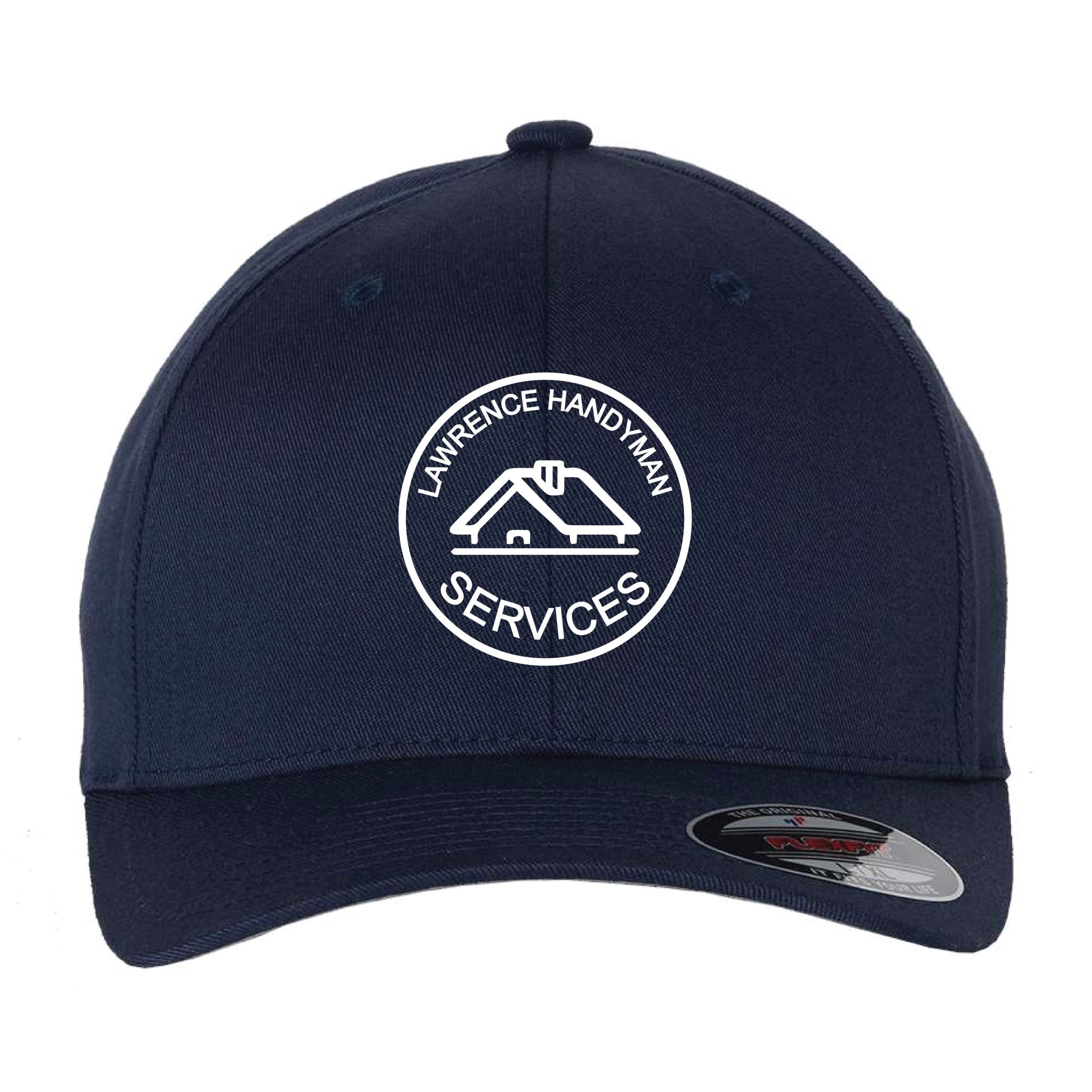 Lawrence Handyman Services Flexfit Cotton Blend Cap Embroidery - Flexfit - Mato & Hash
