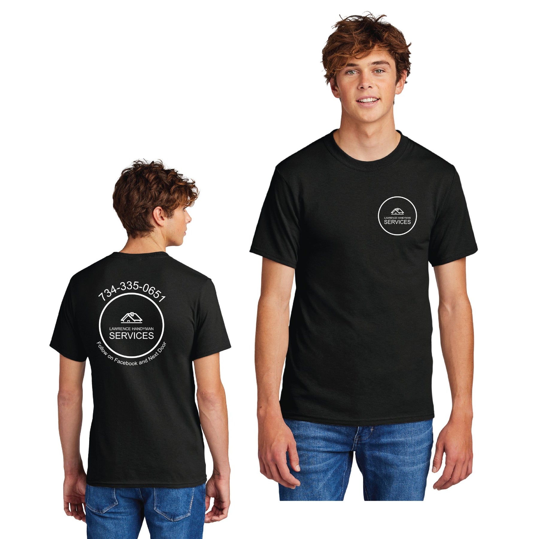 Lawrence Handyman Services Port & Company® Core Blend Tee - Mato & Hash