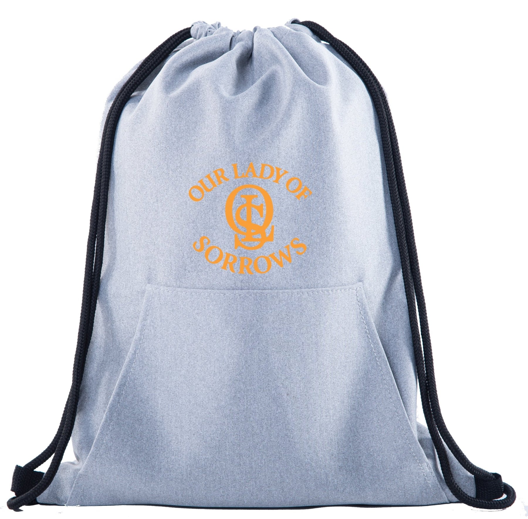 OLS Drawstring Bag w/ Pocket Printed - Mato & Hash