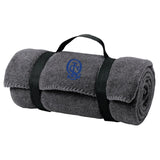 OLS Port Authority® - Value Fleece Blanket with Strap Embroidery - Mato & Hash