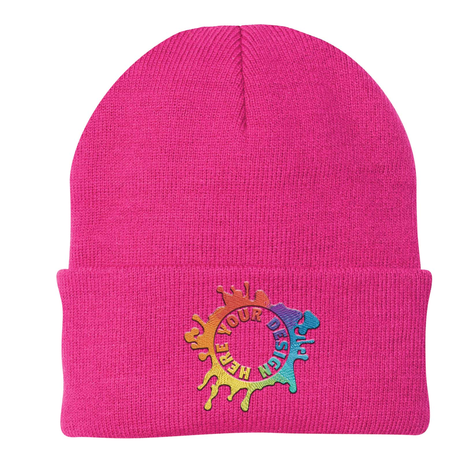 Port & Company® Knit Cap Embroidery