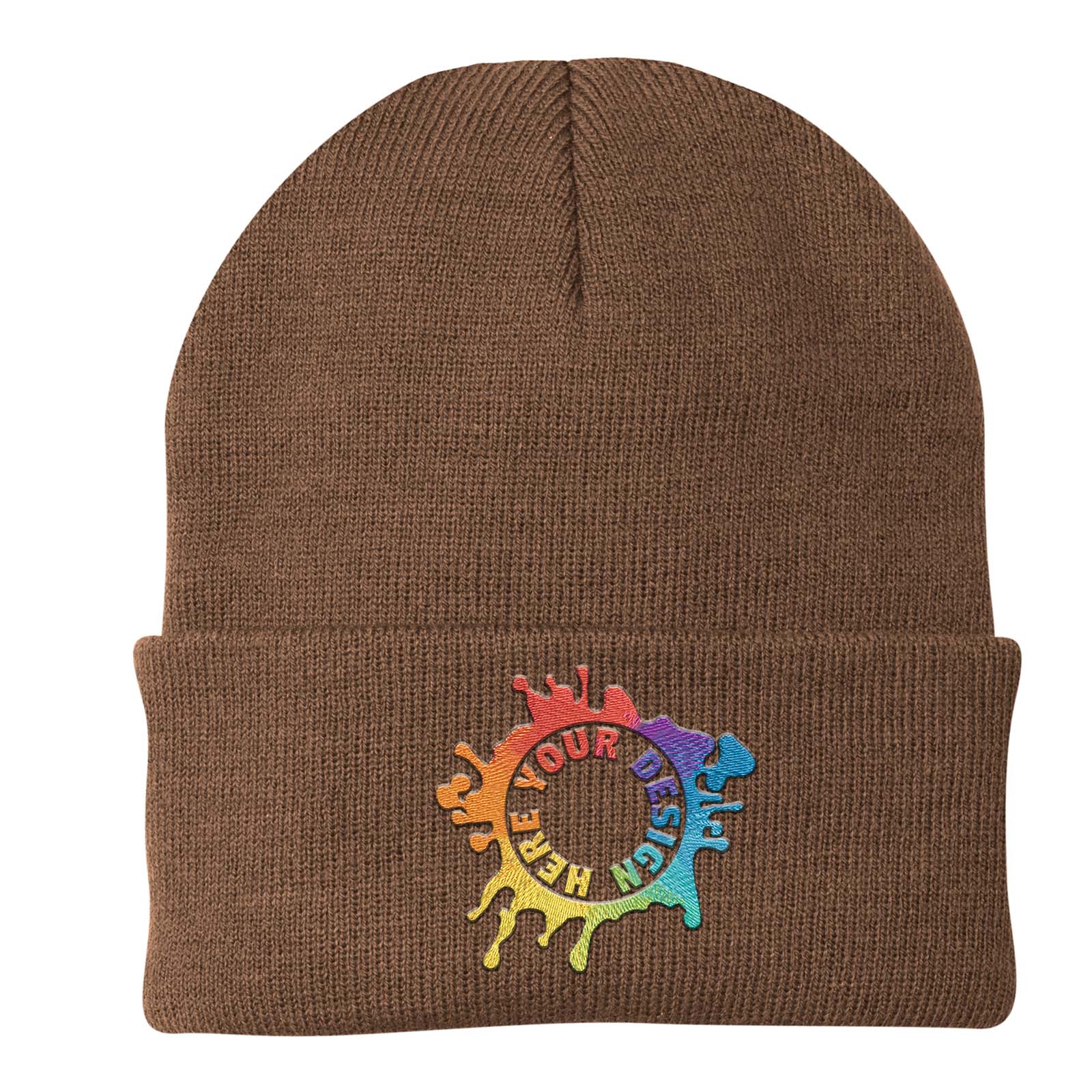 Port & Company® Knit Cap Embroidery