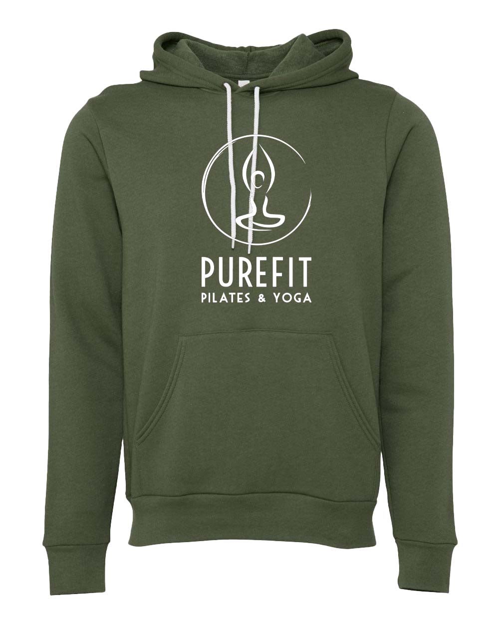 Pure Fit Bella + Canvas Sponge Fleece Pullover Hoodie - Mato & Hash